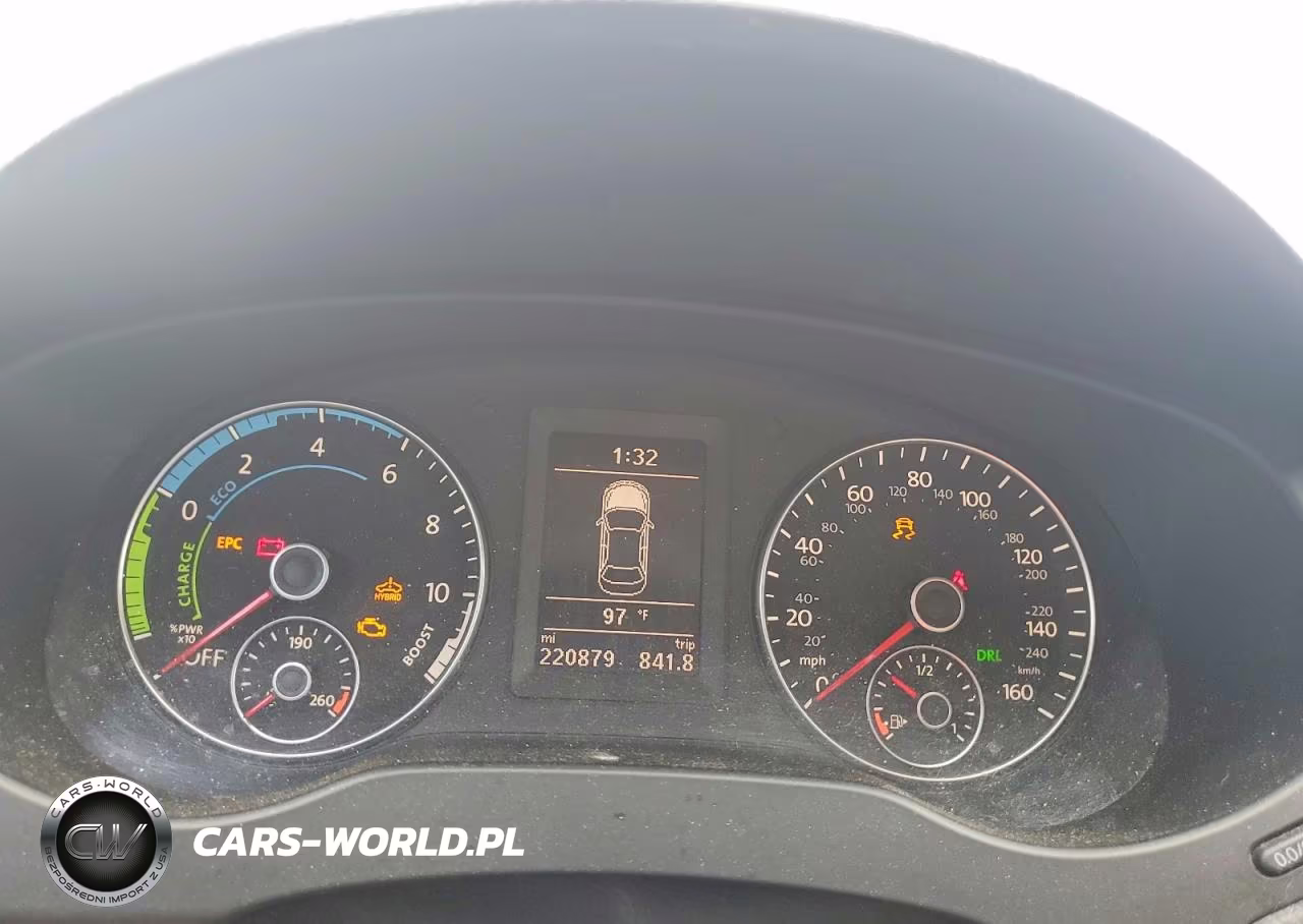 2013 Volkswagen Jetta Hybrid VIN:3VW637AJXDM225981 - 9