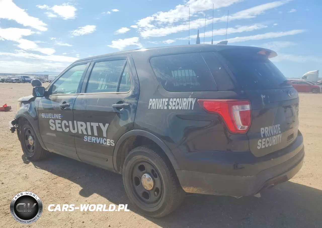2017 Ford Explorer Police Interceptor VIN:1FM5K8AR6HGC25467 - 2