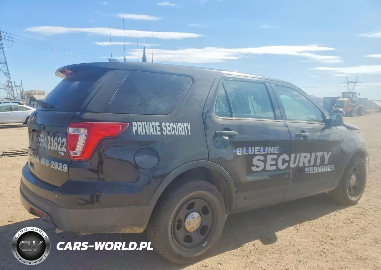 2017 Ford Explorer Police Interceptor VIN:1FM5K8AR6HGC25467 - 3