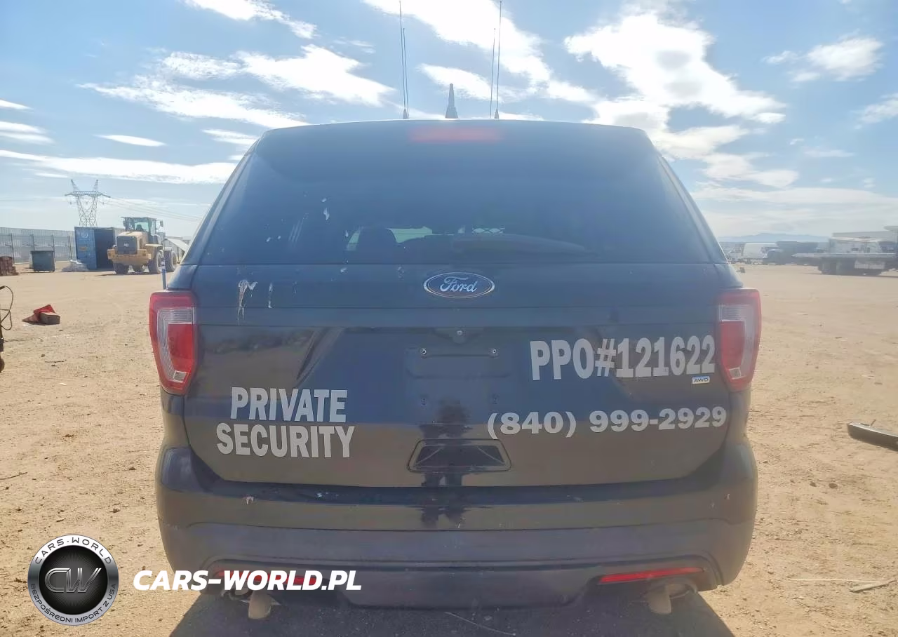 2017 Ford Explorer Police Interceptor VIN:1FM5K8AR6HGC25467 - 6