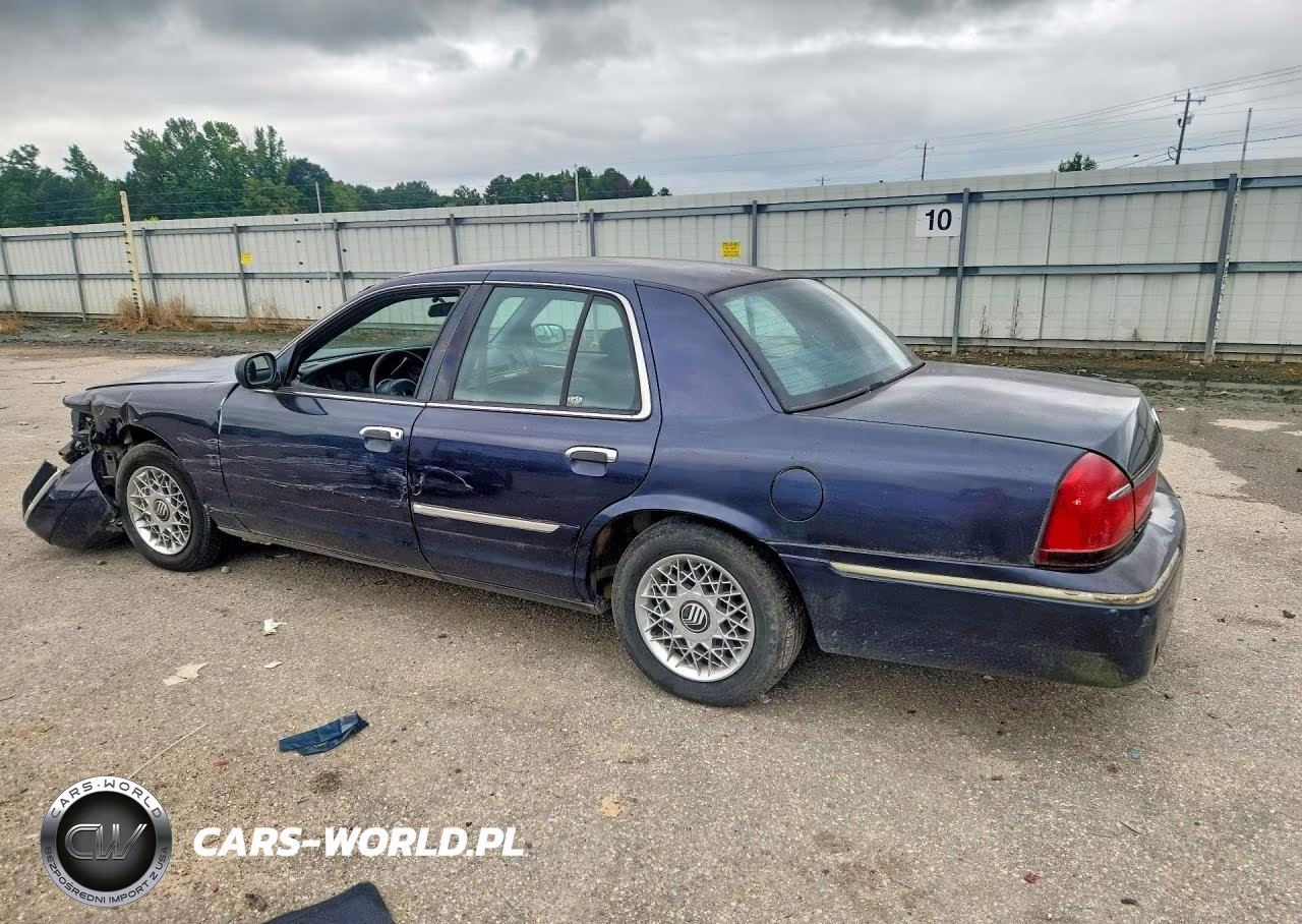 2001 Mercury Grand Marquis Gs VIN:2MEFM74W31X657947 - 2