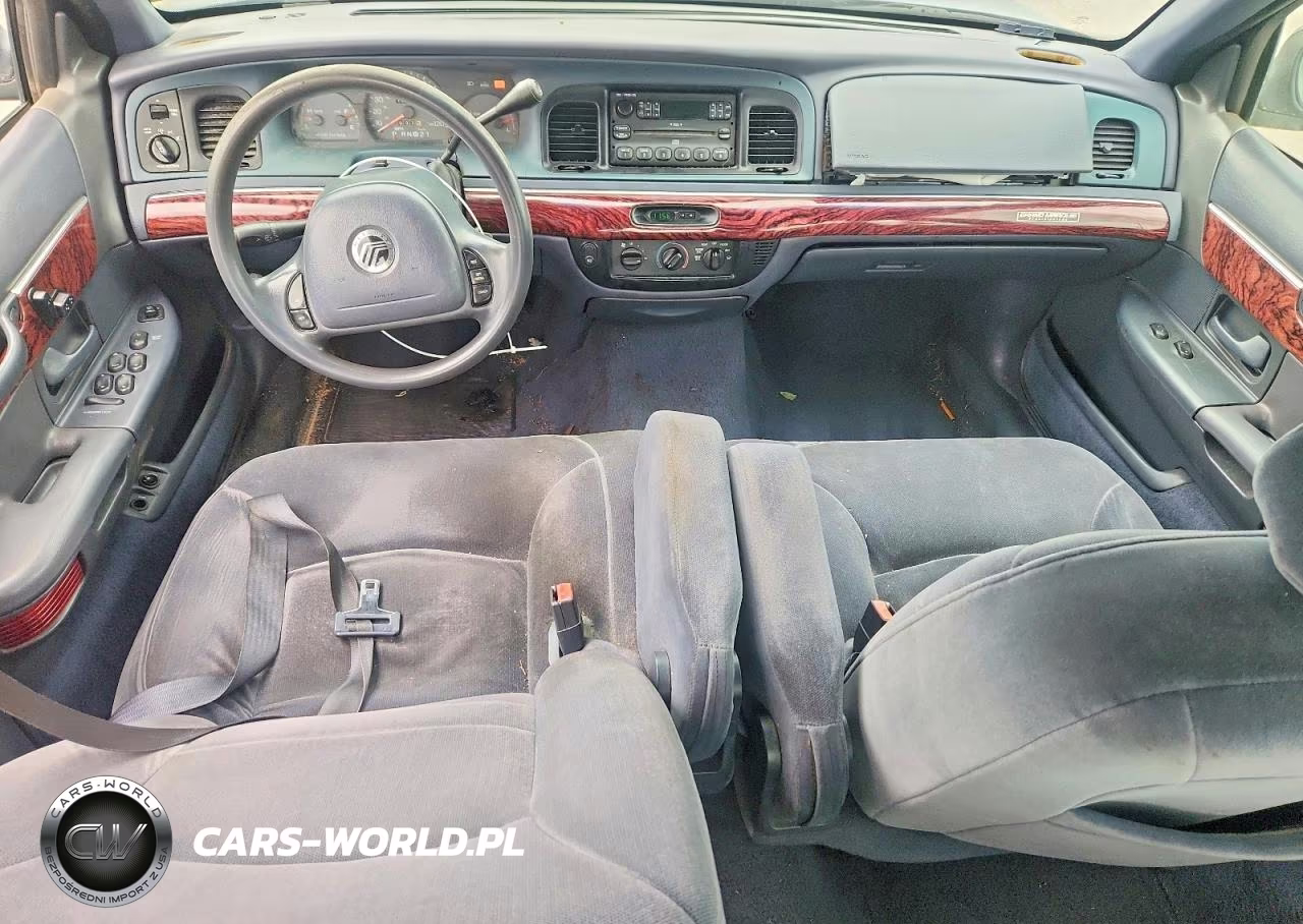 2001 Mercury Grand Marquis Gs VIN:2MEFM74W31X657947 - 8