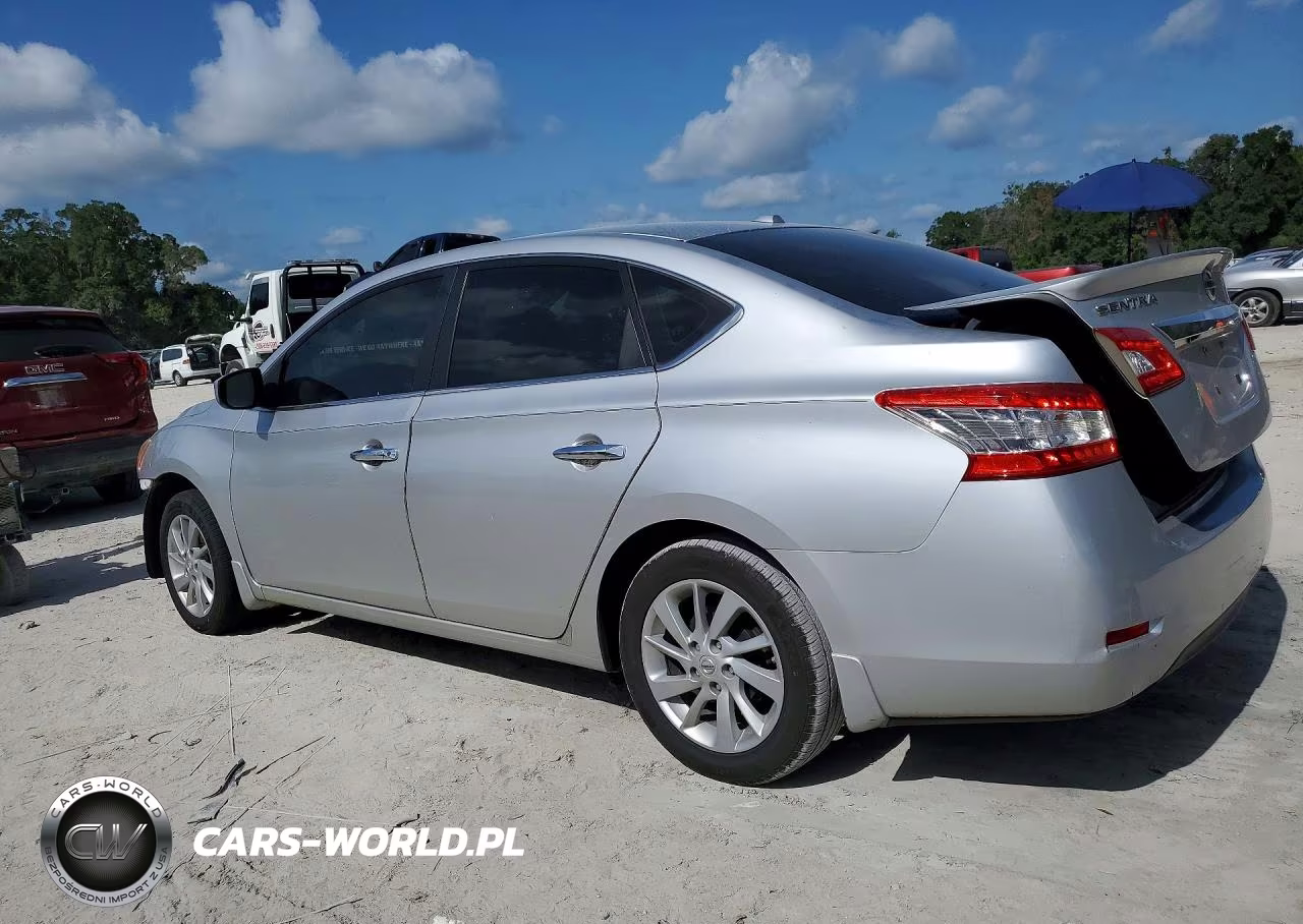 2015 Nissan Sentra Sv VIN:3N1AB7AP0FY298215 - 2