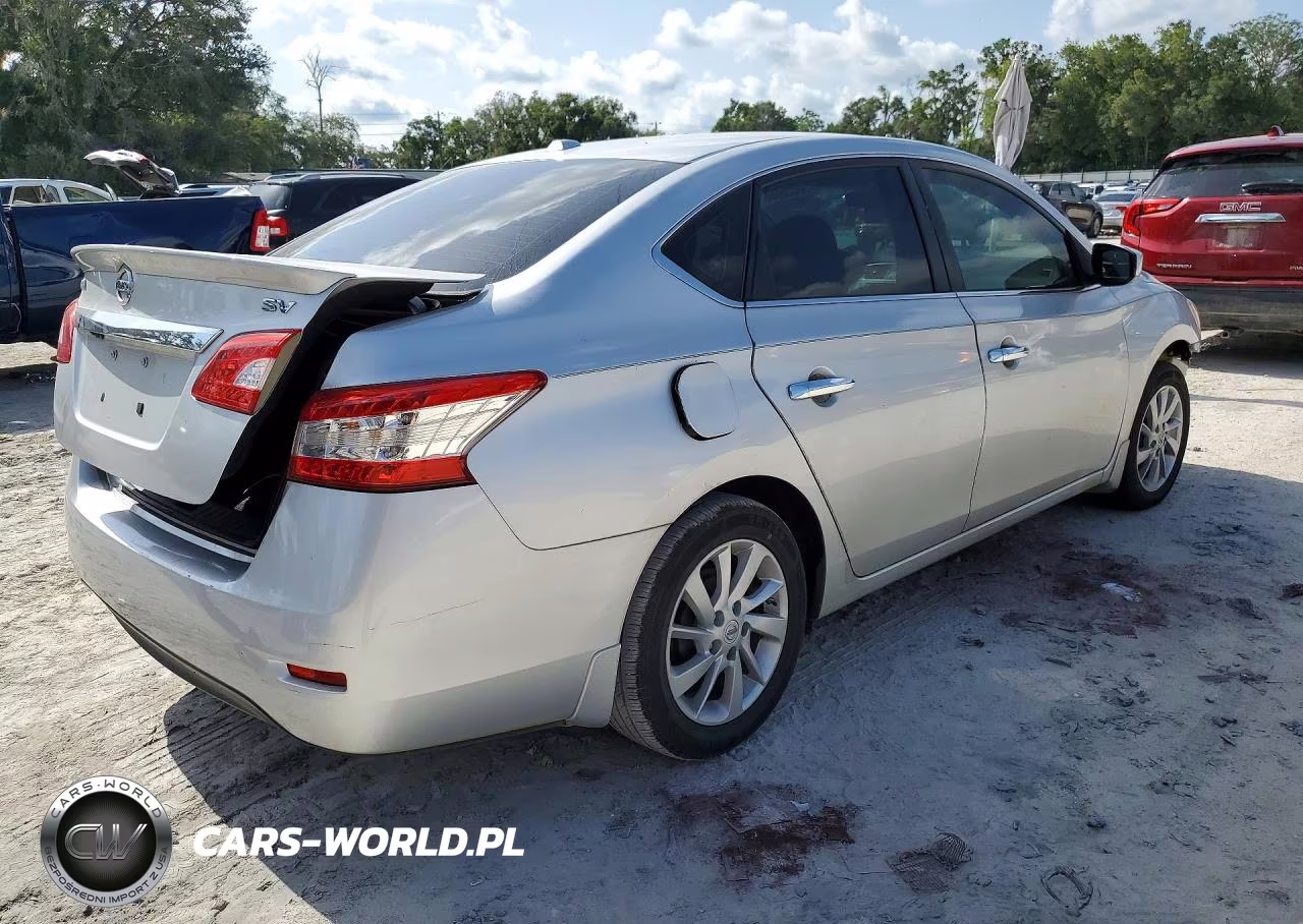 2015 Nissan Sentra Sv VIN:3N1AB7AP0FY298215 - 3