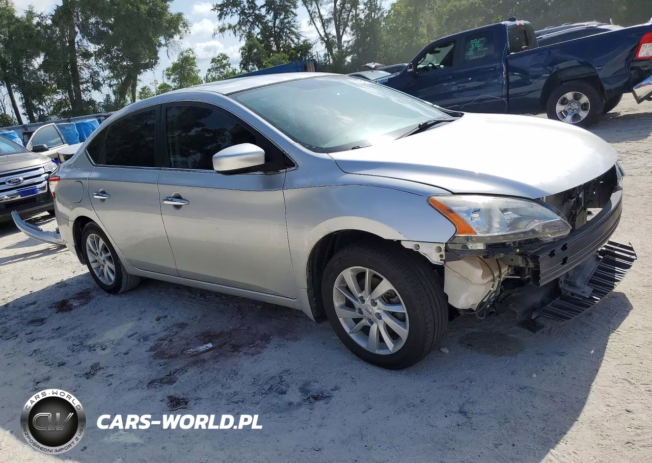 2015 Nissan Sentra Sv VIN:3N1AB7AP0FY298215 - 4