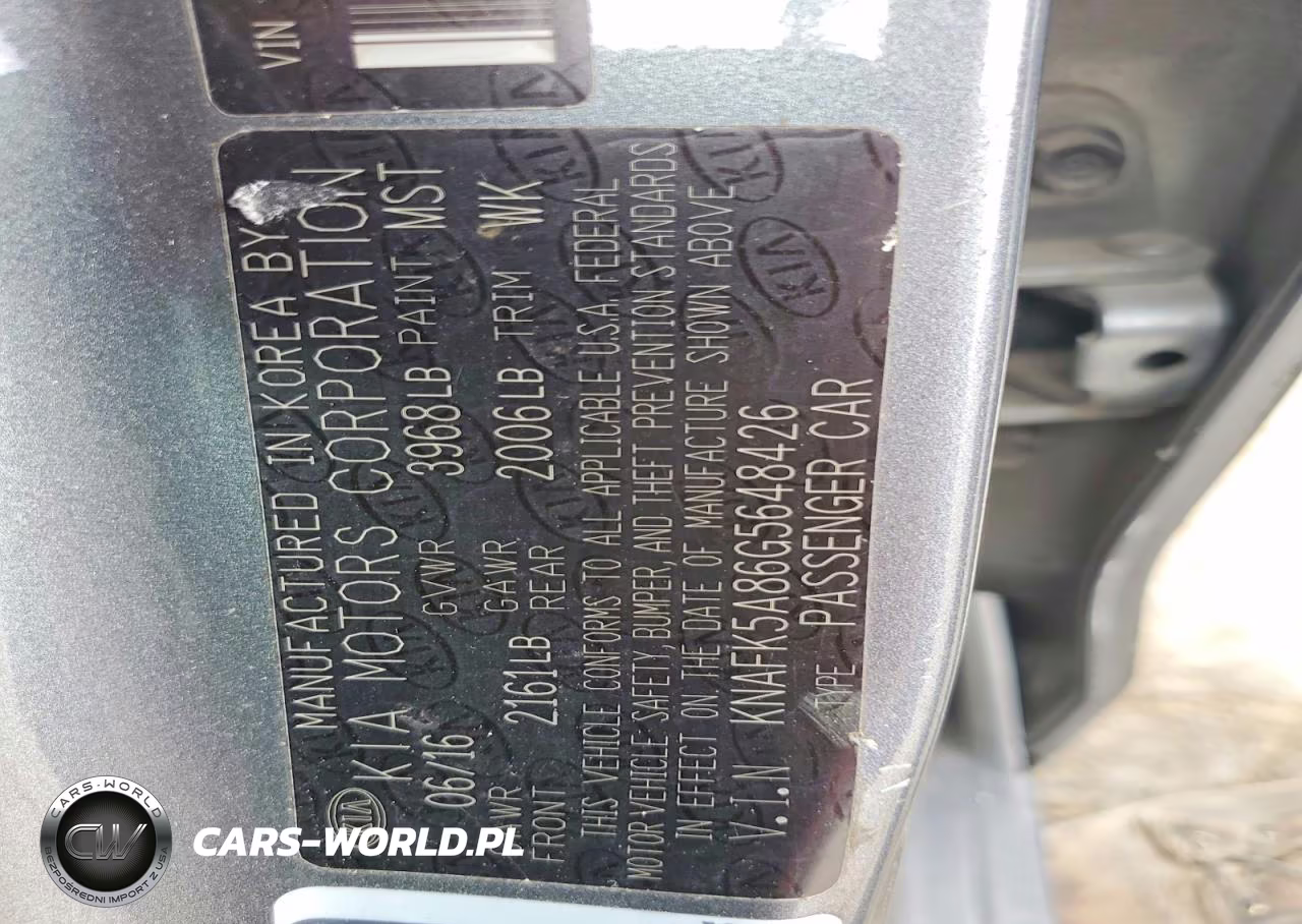 2016 Kia Forte Lx VIN:KNAFK5A86G5648426 - 13