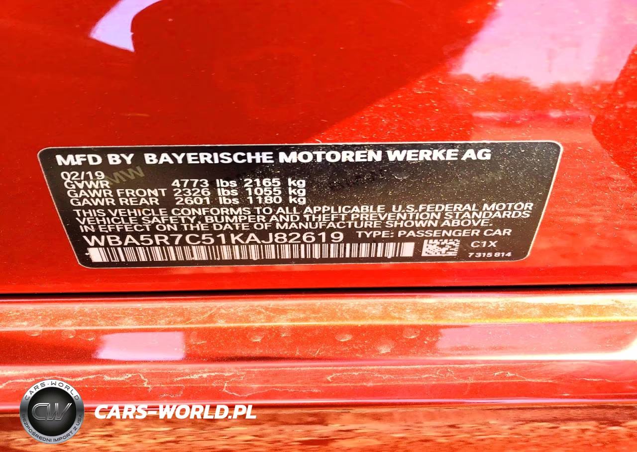 2019 BMW 330Xi VIN:WBA5R7C51KAJ82619 - 12