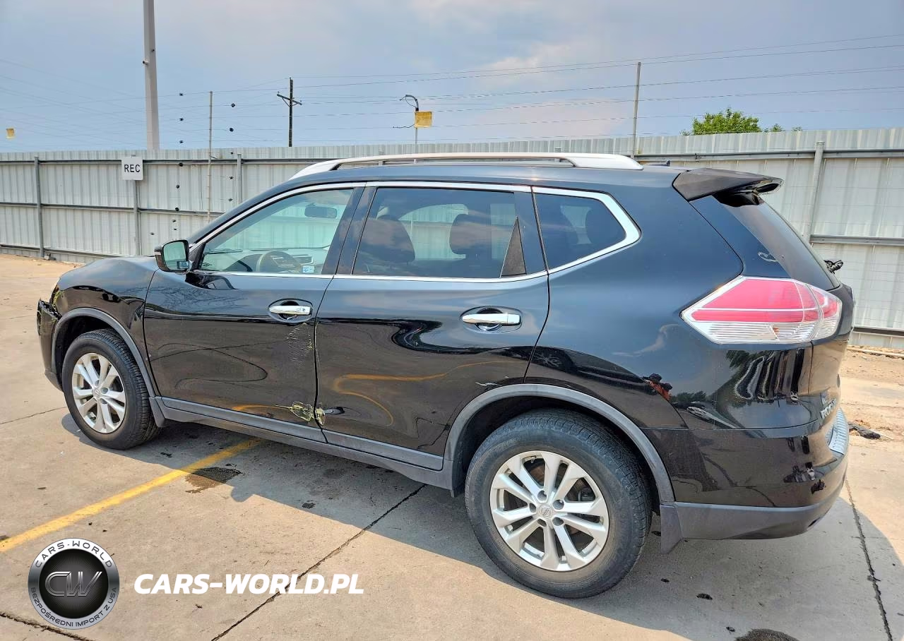 2015 Nissan Rogue Sv VIN:KNMAT2MV2FP513716 - 2