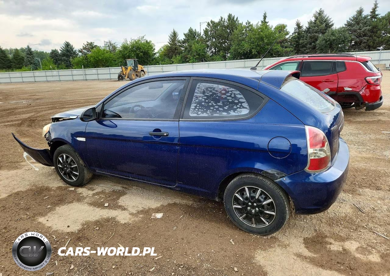 2008 Hyundai Accent Gs VIN:KMHCM36C28U096654 - 2