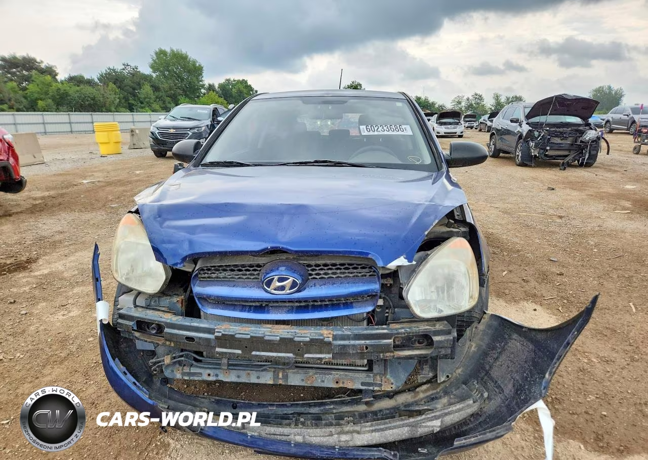 2008 Hyundai Accent Gs VIN:KMHCM36C28U096654 - 5