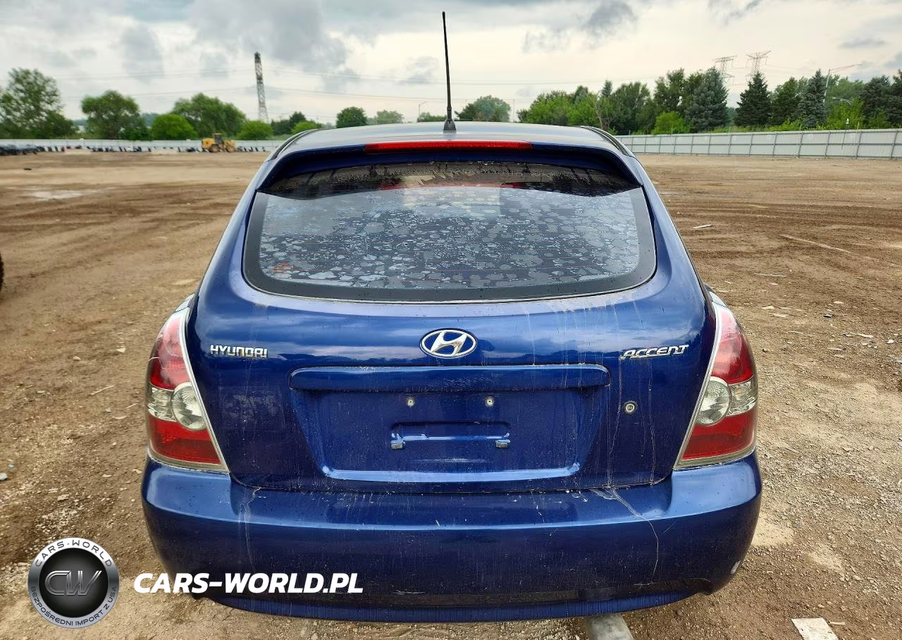 2008 Hyundai Accent Gs VIN:KMHCM36C28U096654 - 6