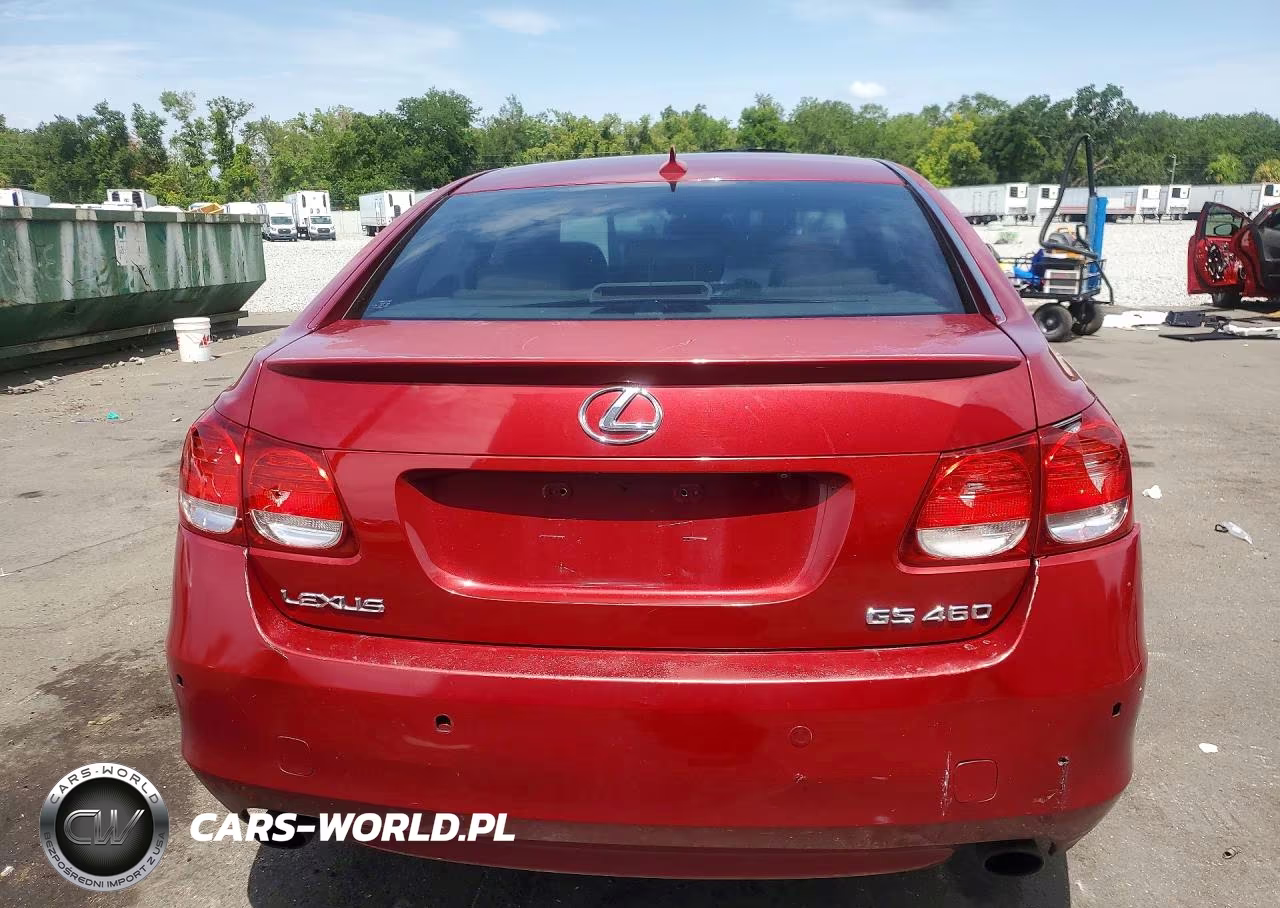 2008 Lexus Gs 460 VIN:JTHBL96S785001334 - 6