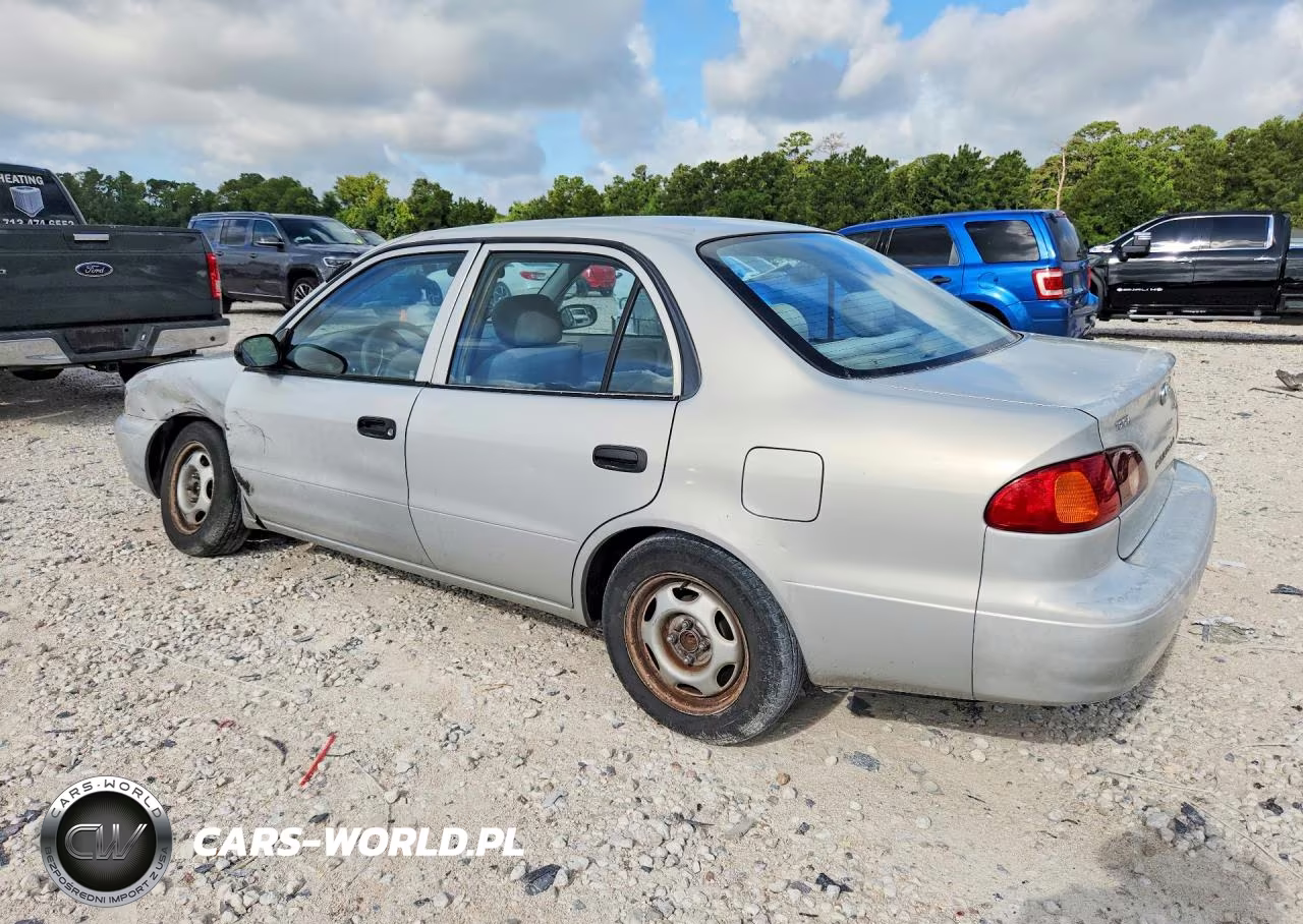 2002 Toyota Corolla Ce VIN:1NXBR12E12Z604449 - 2
