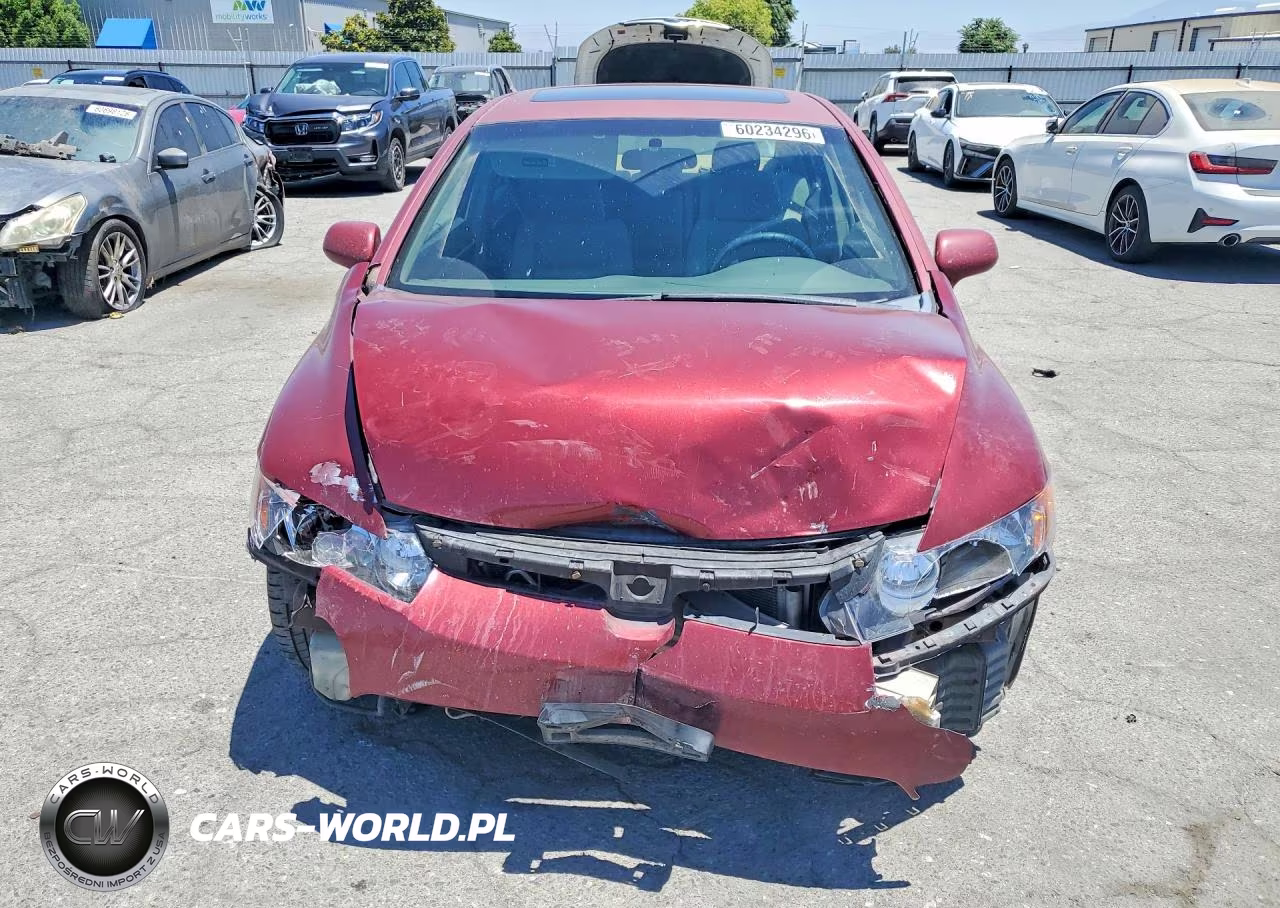 2006 Honda Civic Ex VIN:JHMFA168X6S013800 - 5