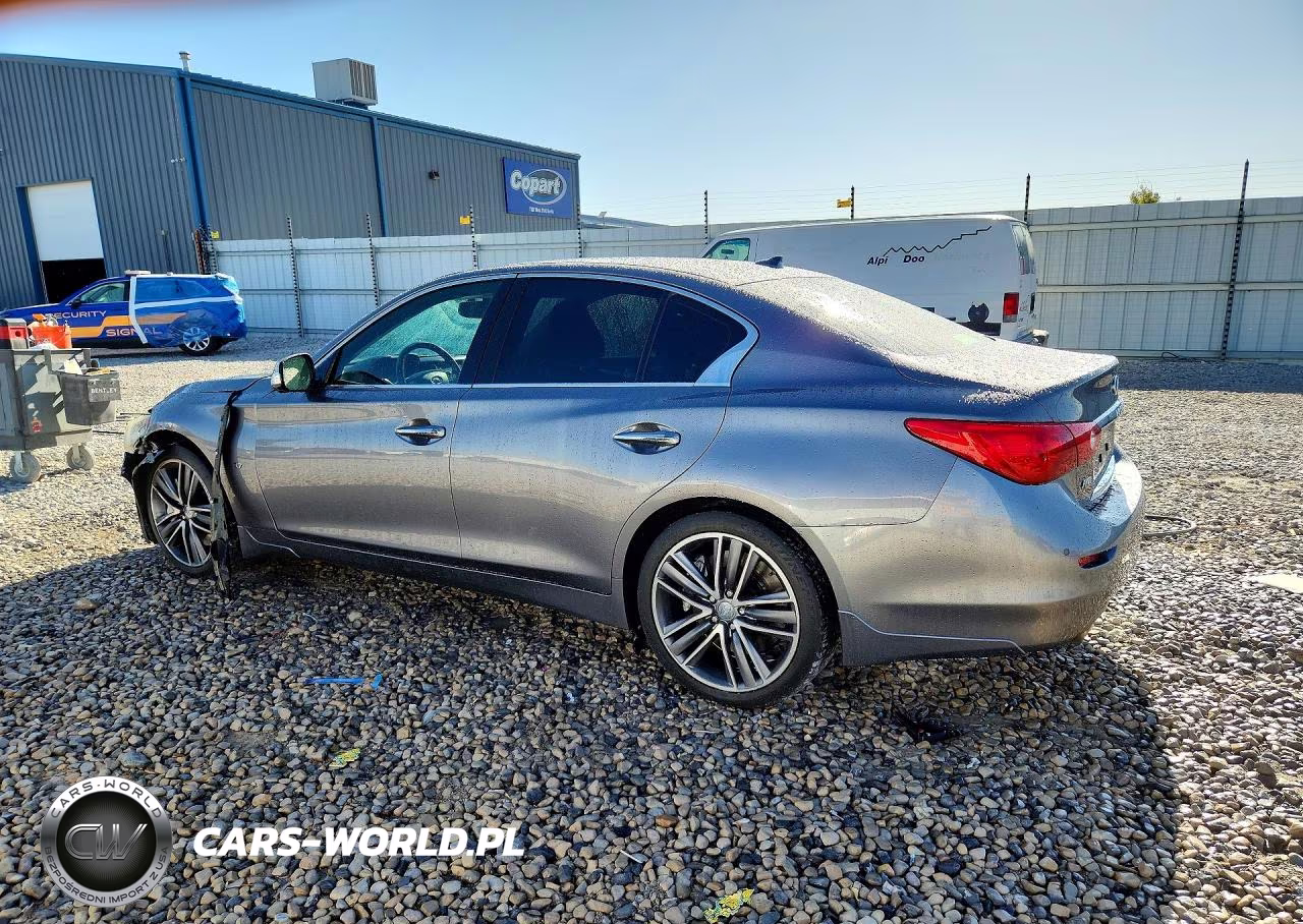 2014 Infiniti Q50 Sport VIN:JN1BV7AR1EM689856 - 2