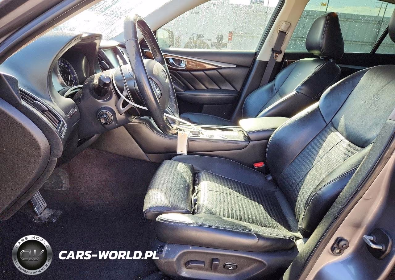 2014 Infiniti Q50 Sport VIN:JN1BV7AR1EM689856 - 7