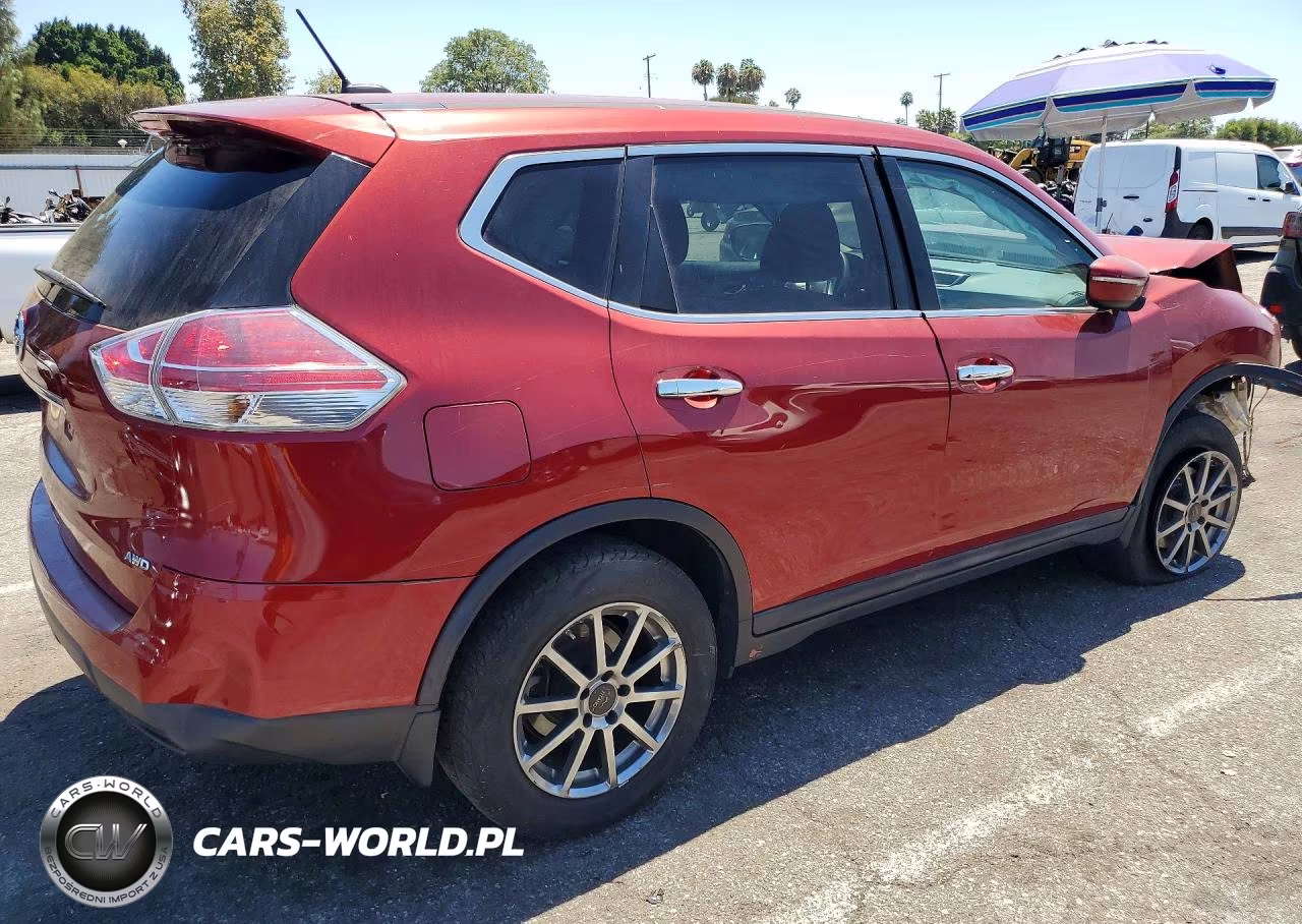 2015 Nissan Rogue S VIN:5N1AT2MK0FC897245 - 3