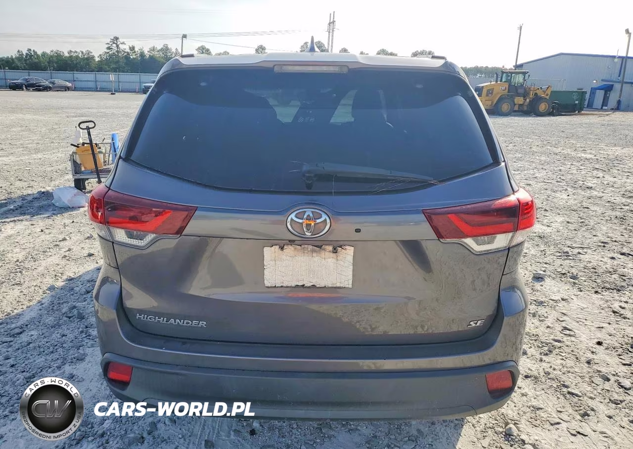 2019 Toyota Highlander Se VIN:5TDKZRFH2KS326446 - 6