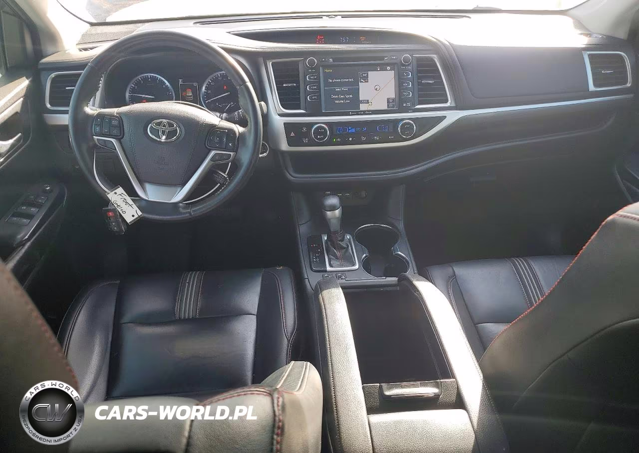 2019 Toyota Highlander Se VIN:5TDKZRFH2KS326446 - 8