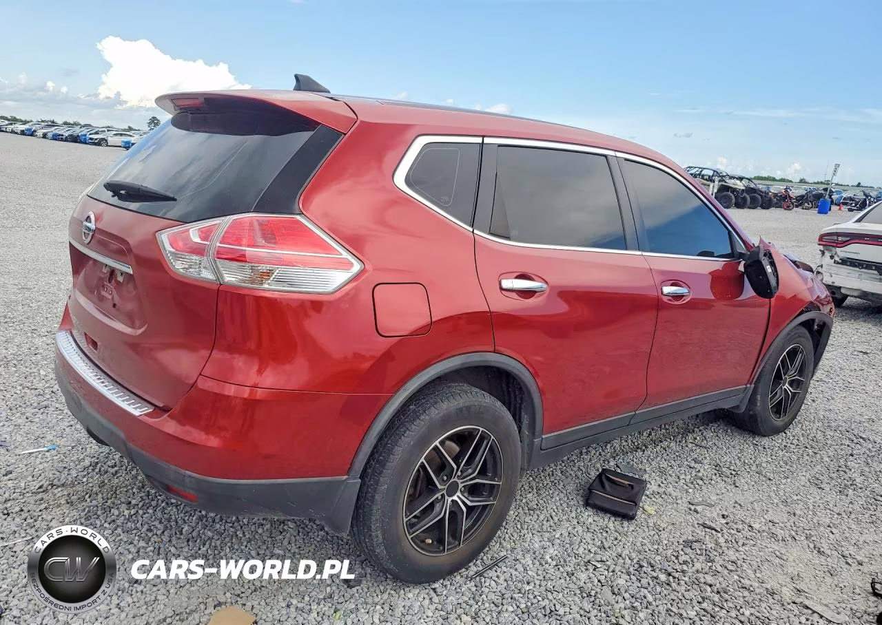 2015 Nissan Rogue S VIN:KNMAT2MT1FP556314 - 3