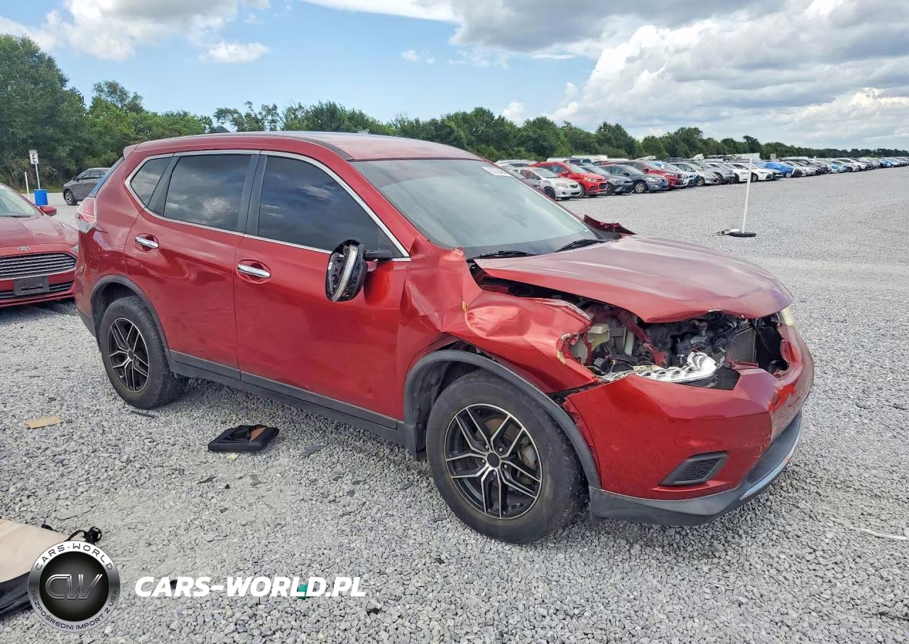 2015 Nissan Rogue S VIN:KNMAT2MT1FP556314 - 4