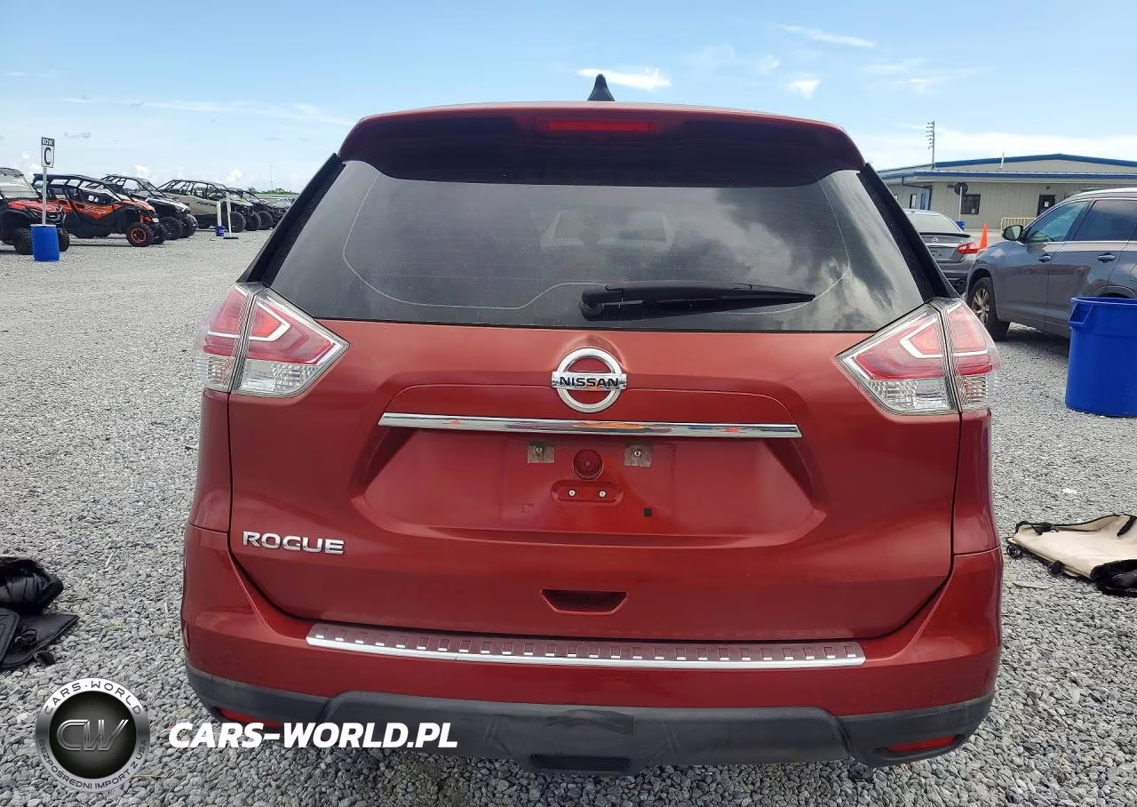 2015 Nissan Rogue S VIN:KNMAT2MT1FP556314 - 6