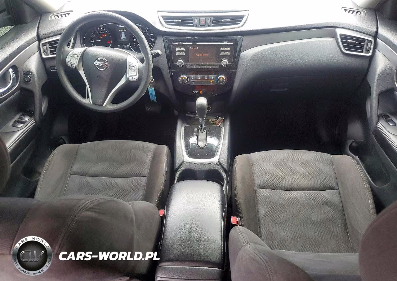 2015 Nissan Rogue S VIN:KNMAT2MT1FP556314 - 8