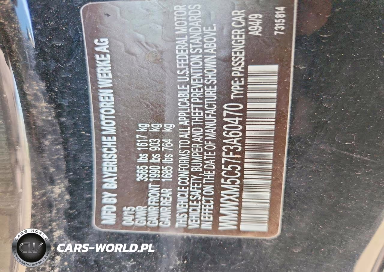 2015 Mini Cooper VIN:WMWXM5C57F3A60470 - 12