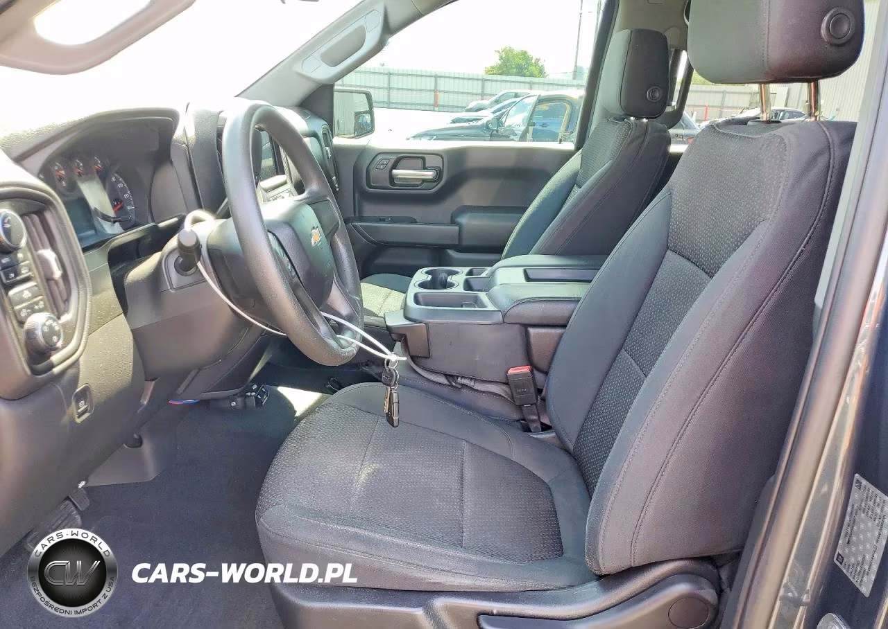 2019 Chevrolet Silverado K1500 Cust VIN:3GCPYBEH8KG304029 - 7