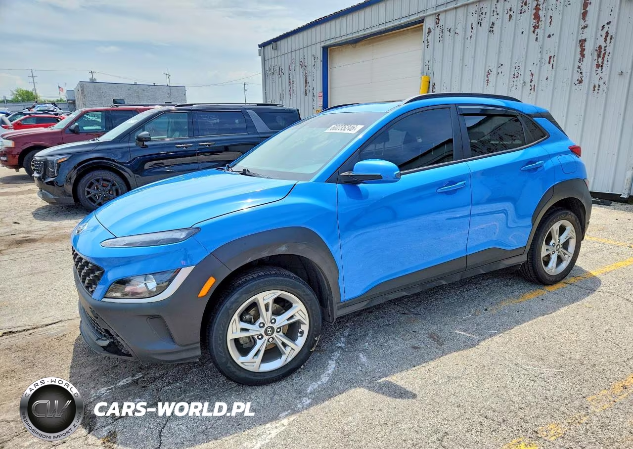 2022 Hyundai Kona Sel VIN:KM8K32AB7NU862168 - 1