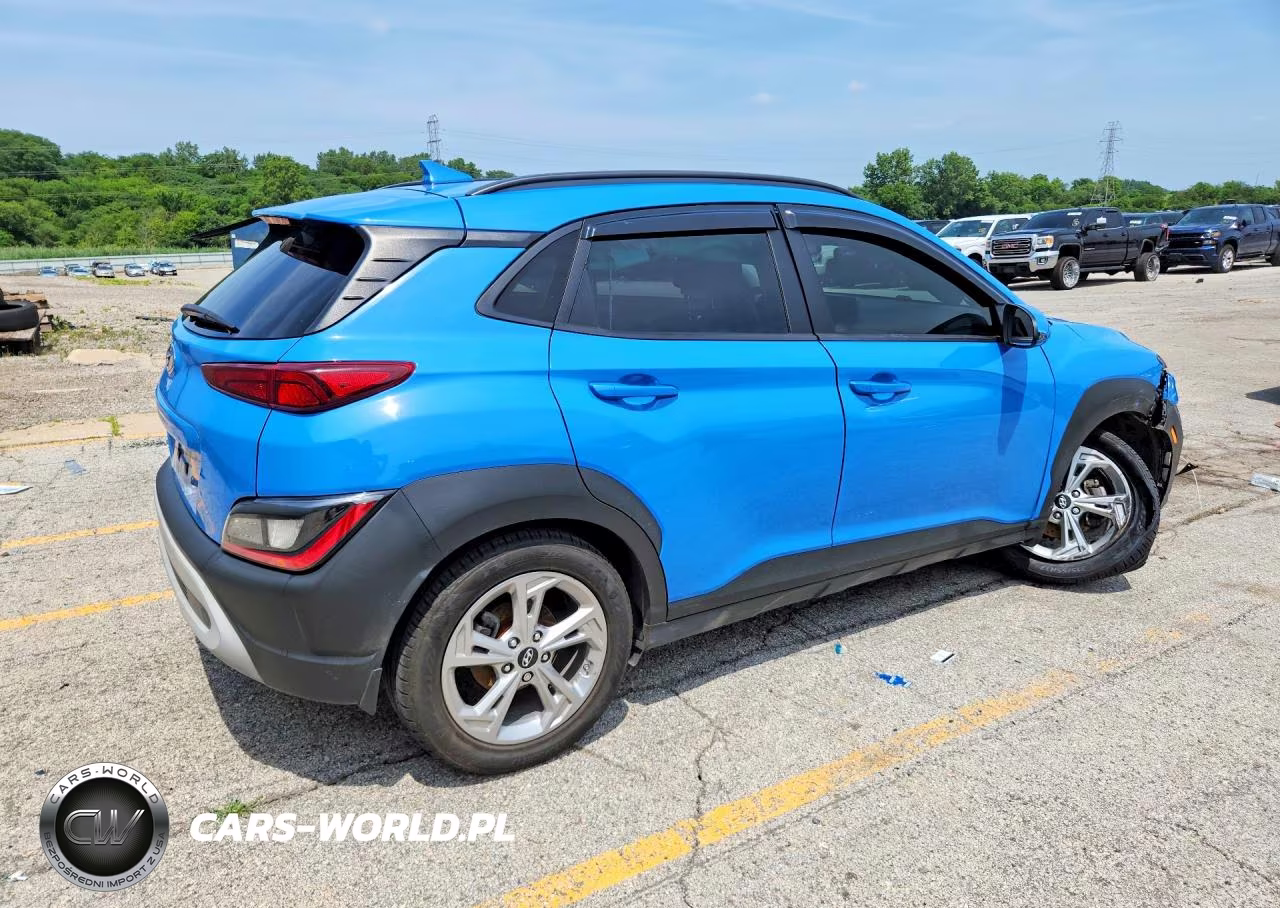 2022 Hyundai Kona Sel VIN:KM8K32AB7NU862168 - 3