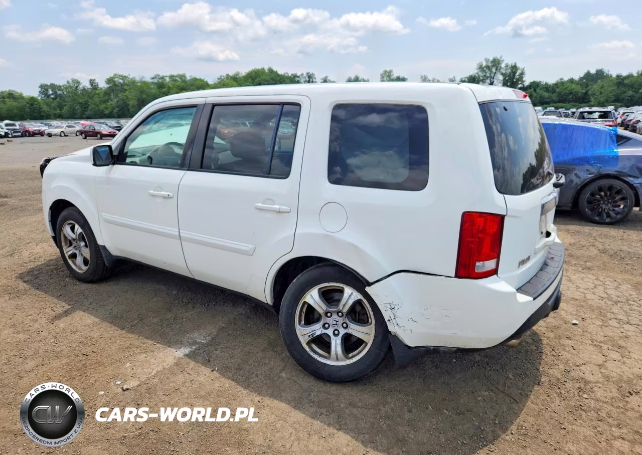 2015 Honda Pilot Exl VIN:5FNYF4H53FB061202 - 2