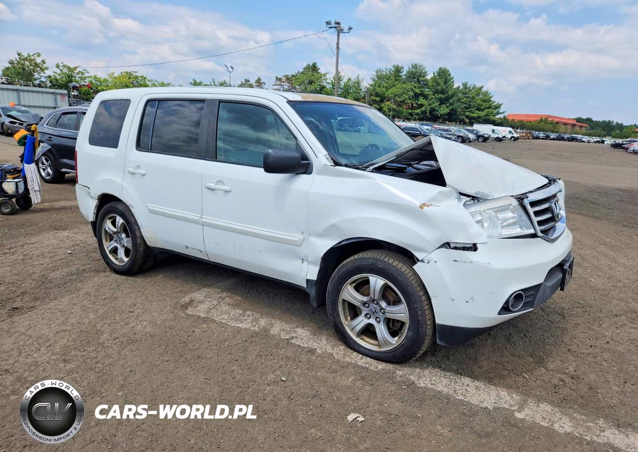 2015 Honda Pilot Exl VIN:5FNYF4H53FB061202 - 4