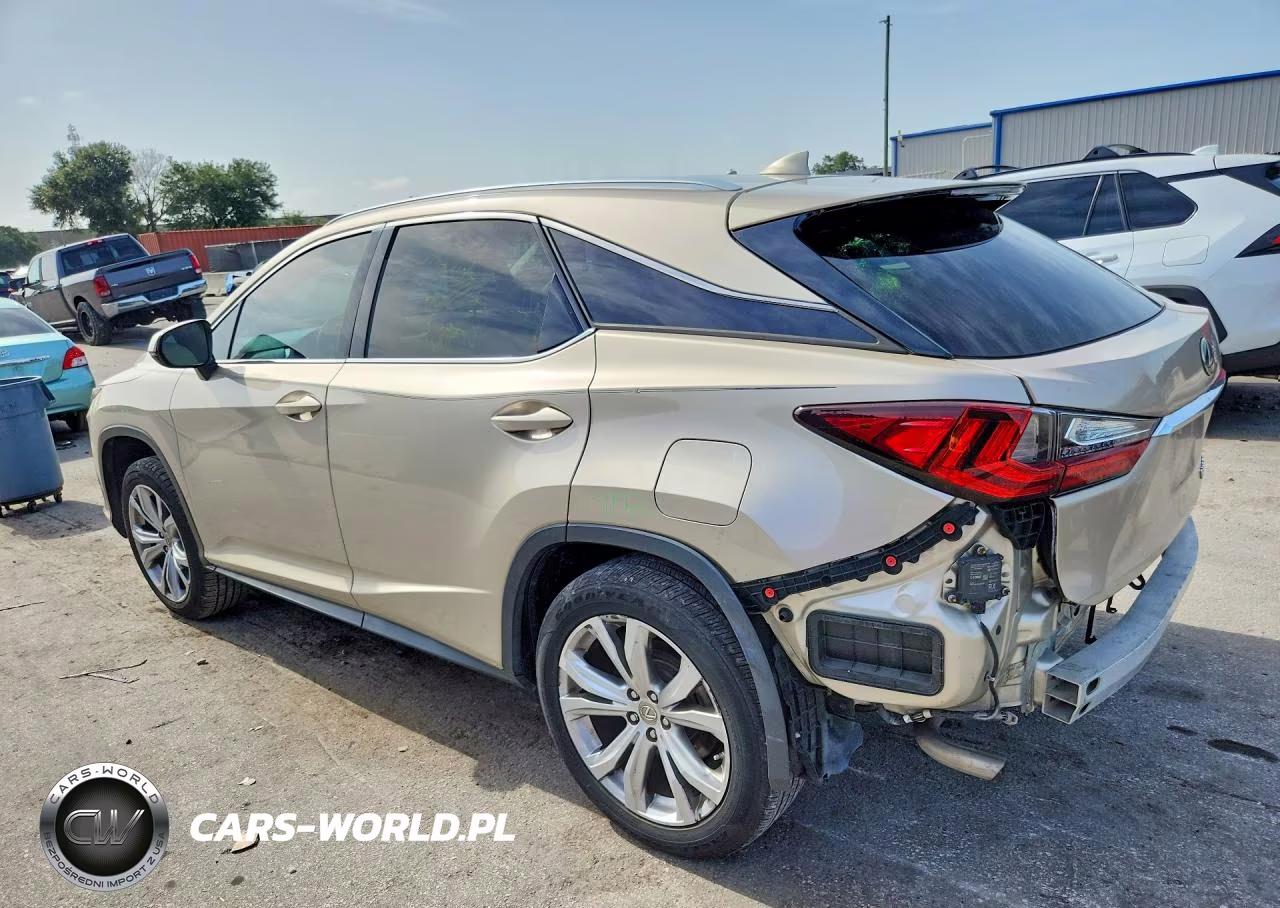 2016 Lexus Rx 350 VIN:2T2ZZMCAXGC027579 - 2