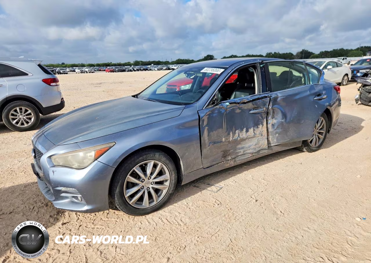 2014 Infiniti Q50 Premium VIN:JN1BV7AR8EM699087 - 1