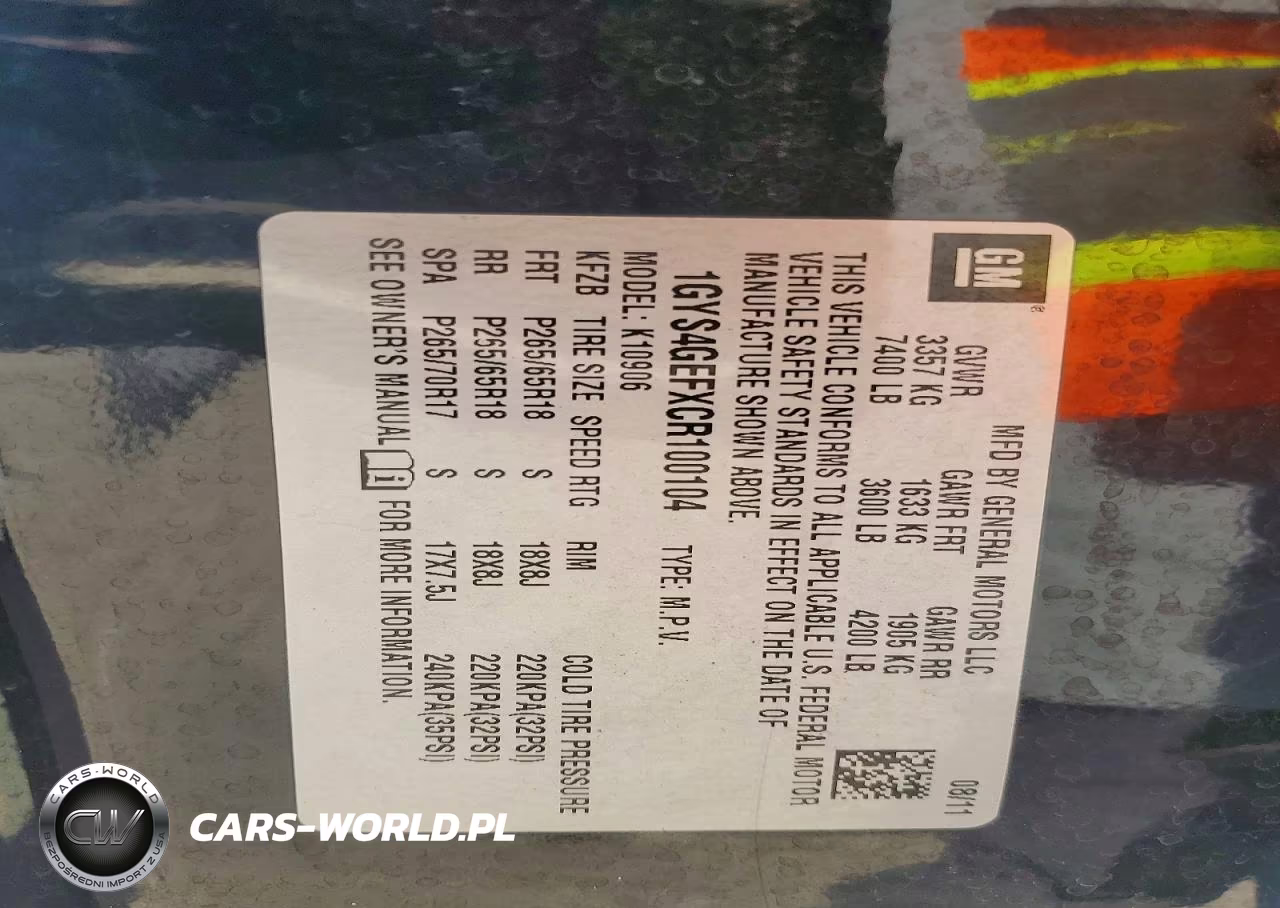 2012 Cadillac Escalade Esv VIN:1GYS4GEFXCR100104 - 14