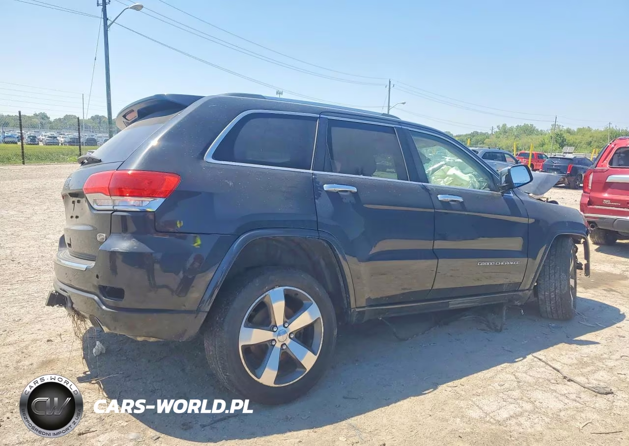 2014 Jeep Grand Cherokee Overland VIN:1C4RJFCG3EC579975 - 3