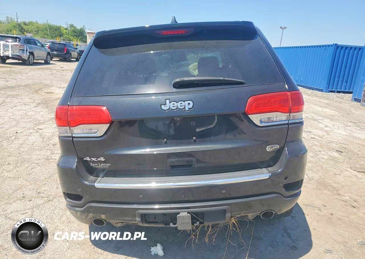 2014 Jeep Grand Cherokee Overland VIN:1C4RJFCG3EC579975 - 6