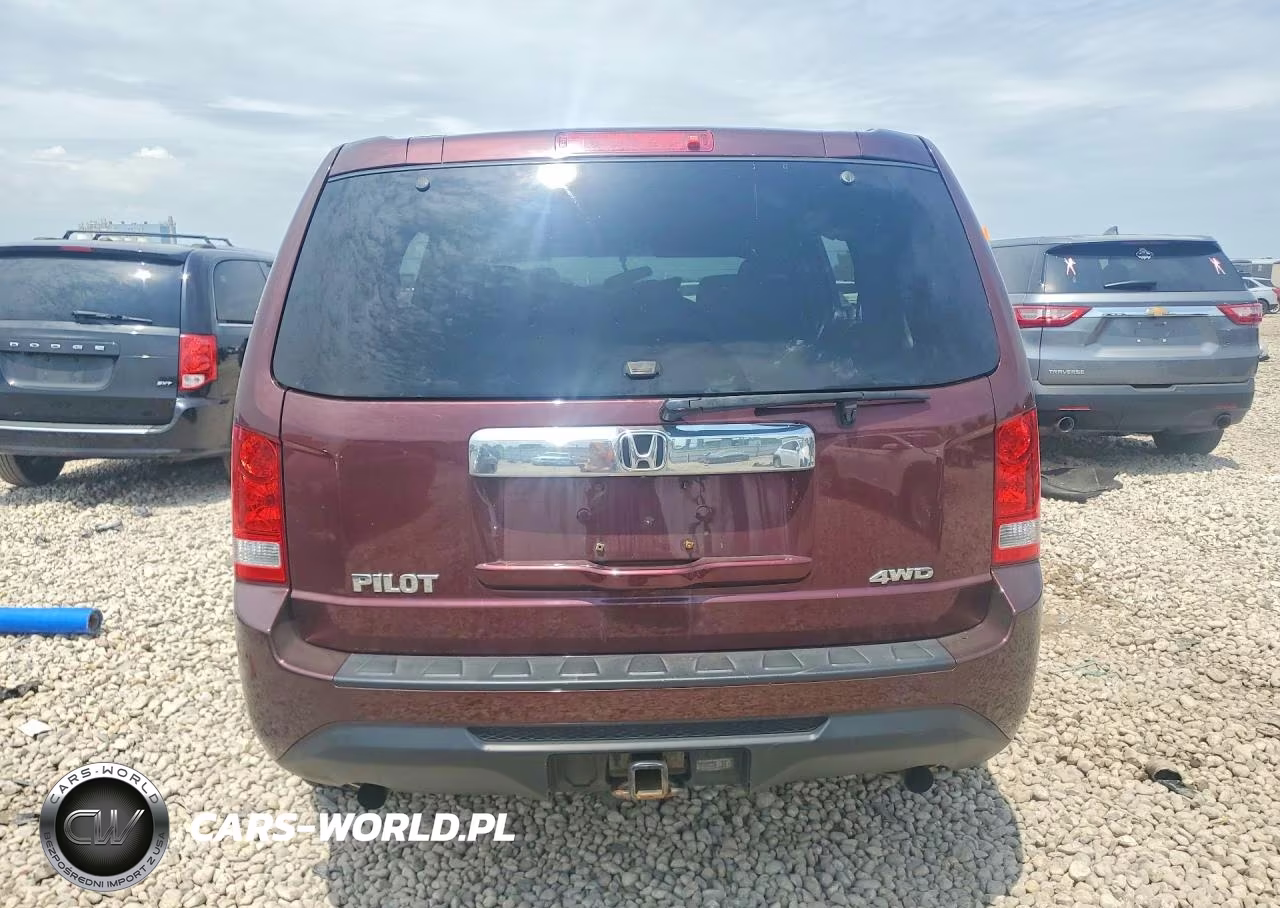 2013 Honda Pilot Lx VIN:5FNYF4H24DB024582 - 6