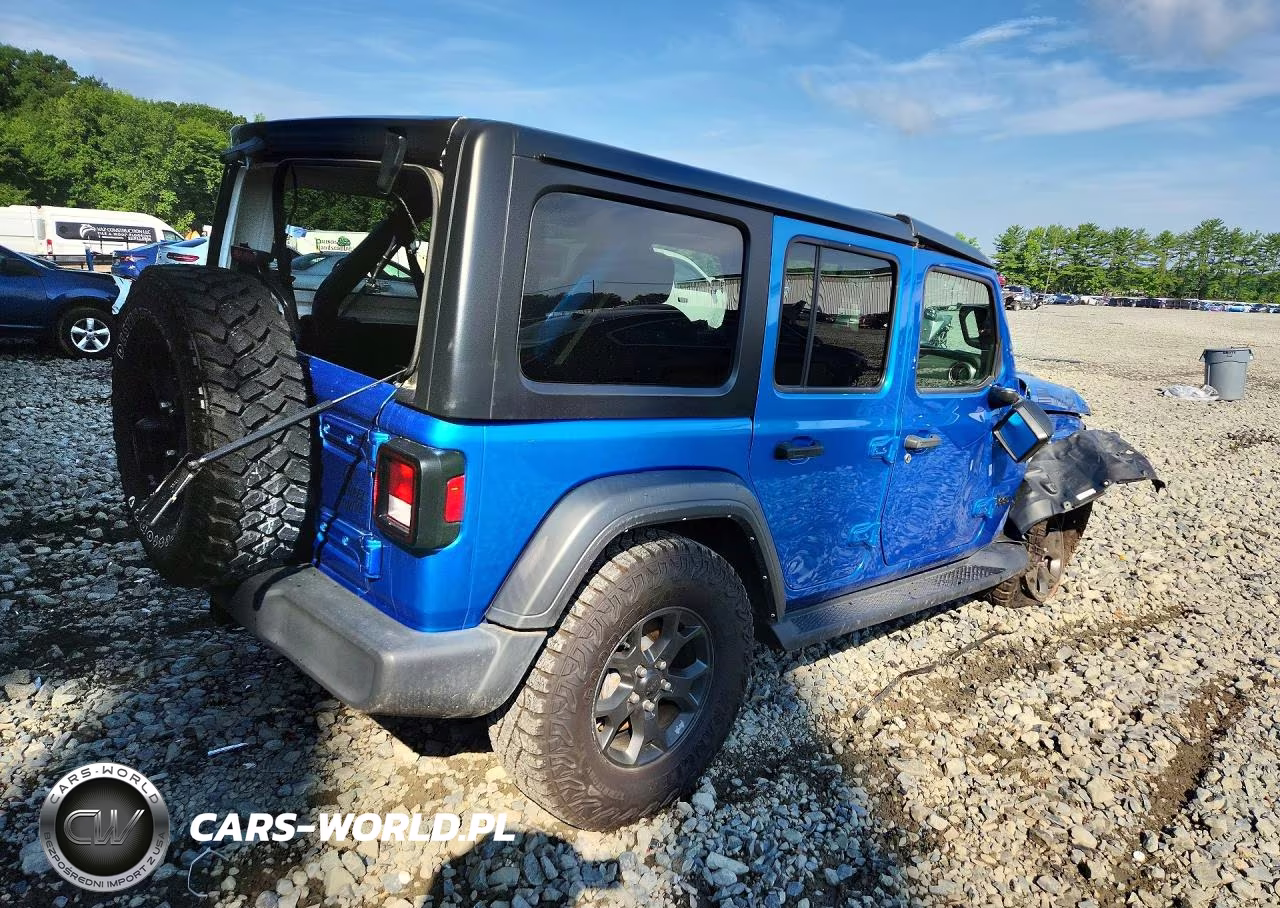 2022 Jeep Wrangler Unlimited Sport VIN:1C4HJXDN0NW110789 - 3