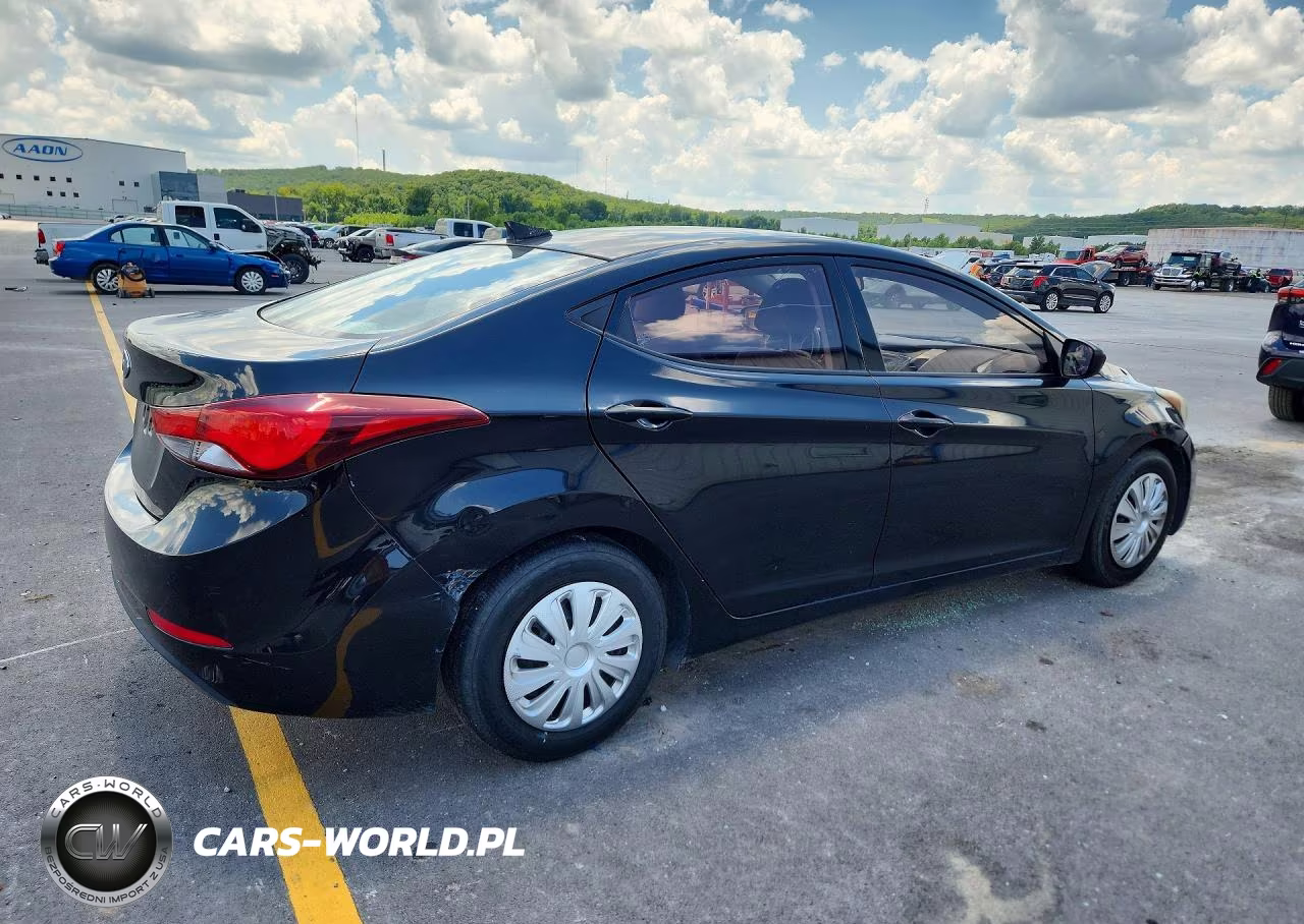 2016 Hyundai Elantra Se VIN:5NPDH4AE5GH663251 - 3