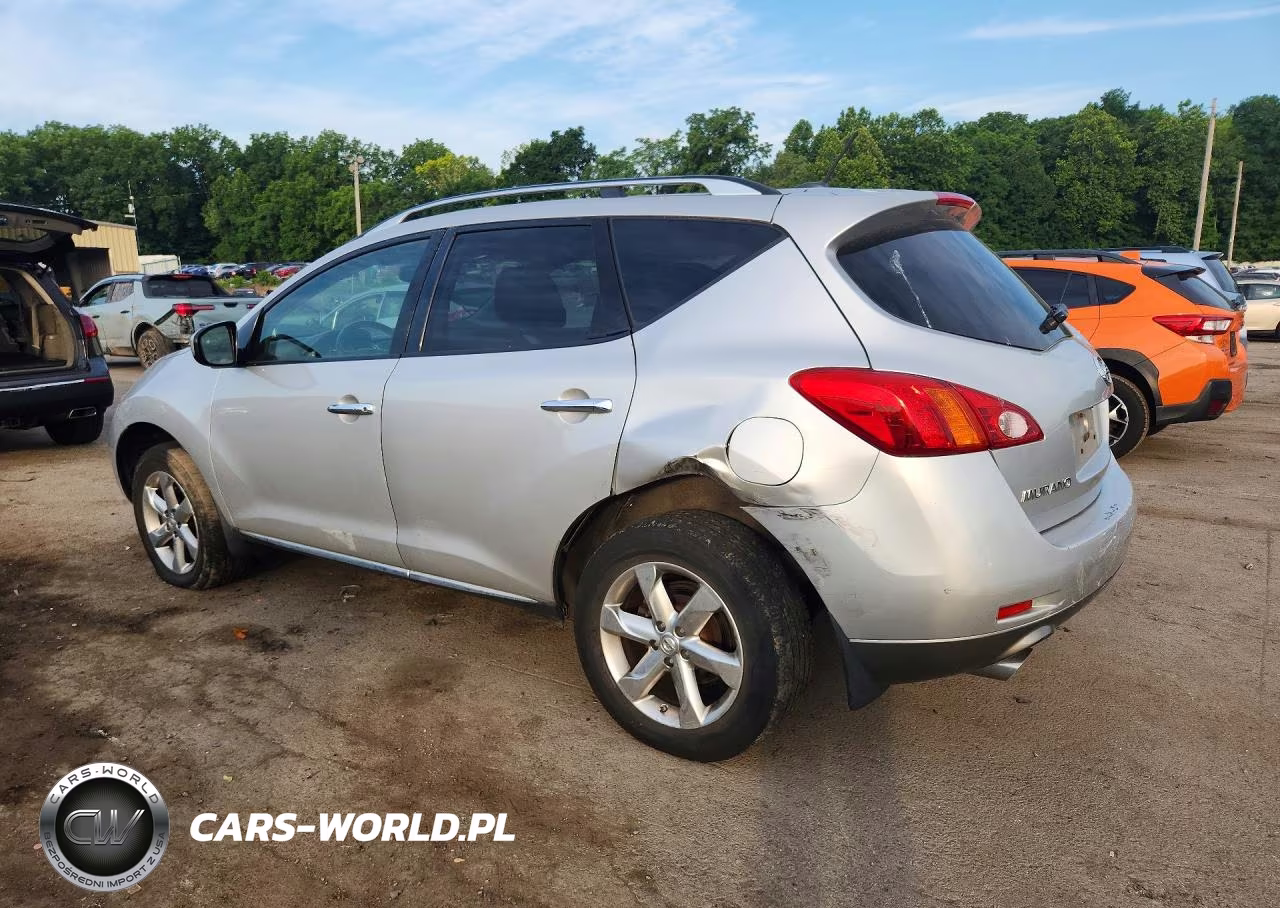 2010 Nissan Murano S VIN:JN8AZ1MW7AW133842 - 2