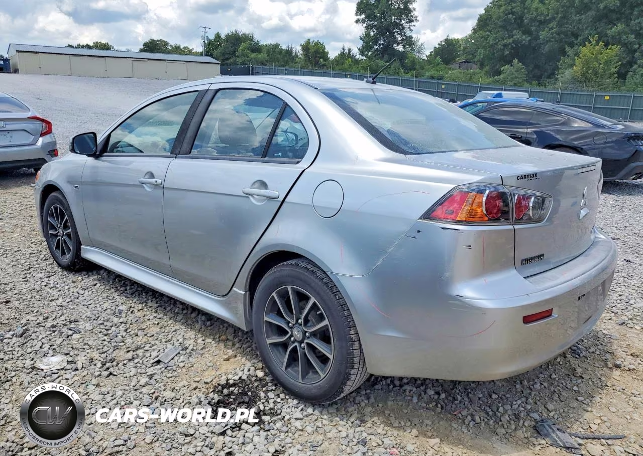 2017 Mitsubishi Lancer Es VIN:JA32U2FU0HU003597 - 2