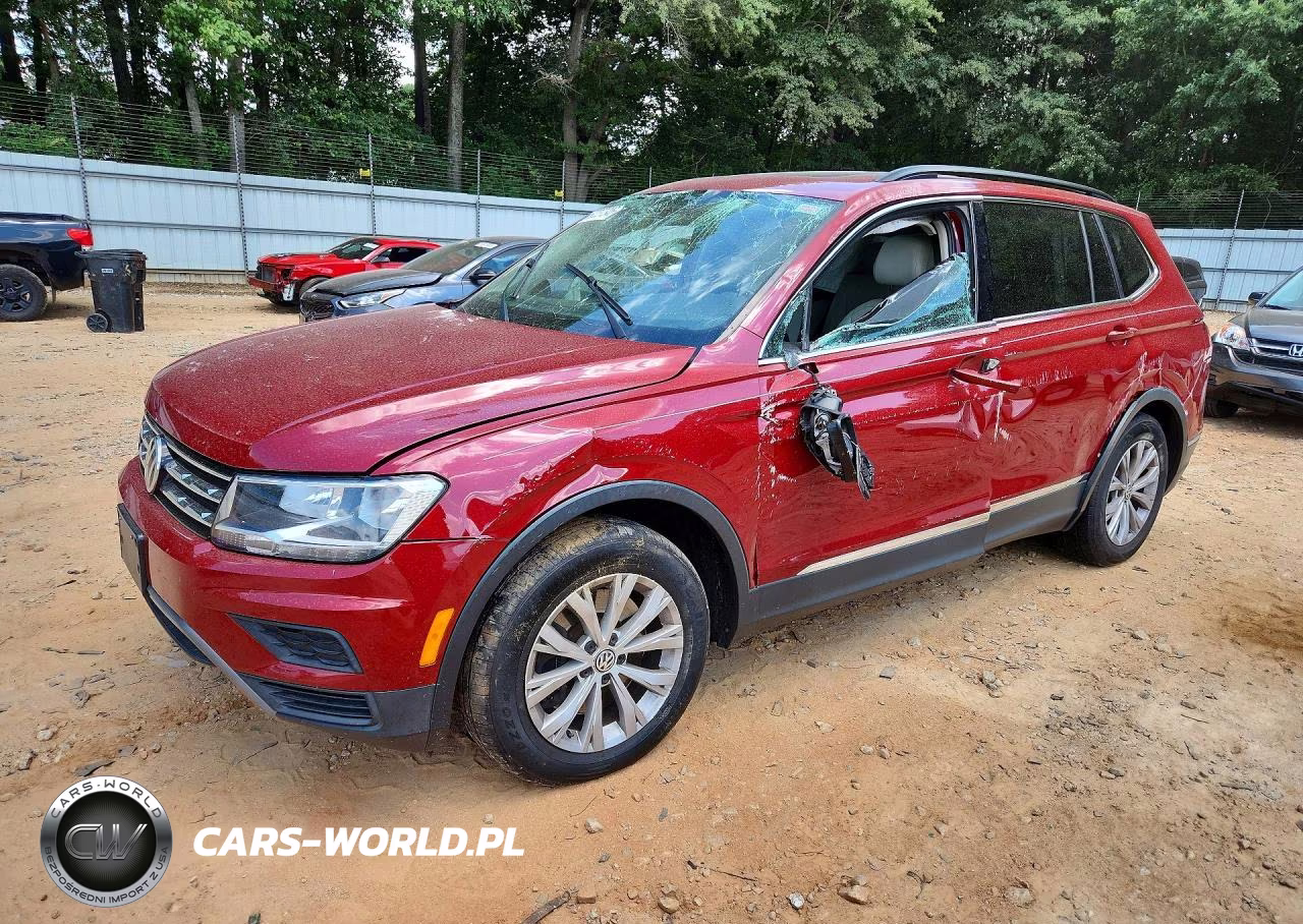 2018 Volkswagen Tiguan Se VIN:3VV3B7AX5JM067592 - 1