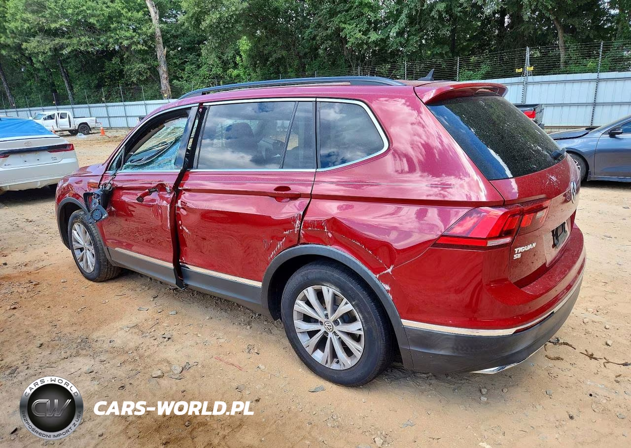 2018 Volkswagen Tiguan Se VIN:3VV3B7AX5JM067592 - 2