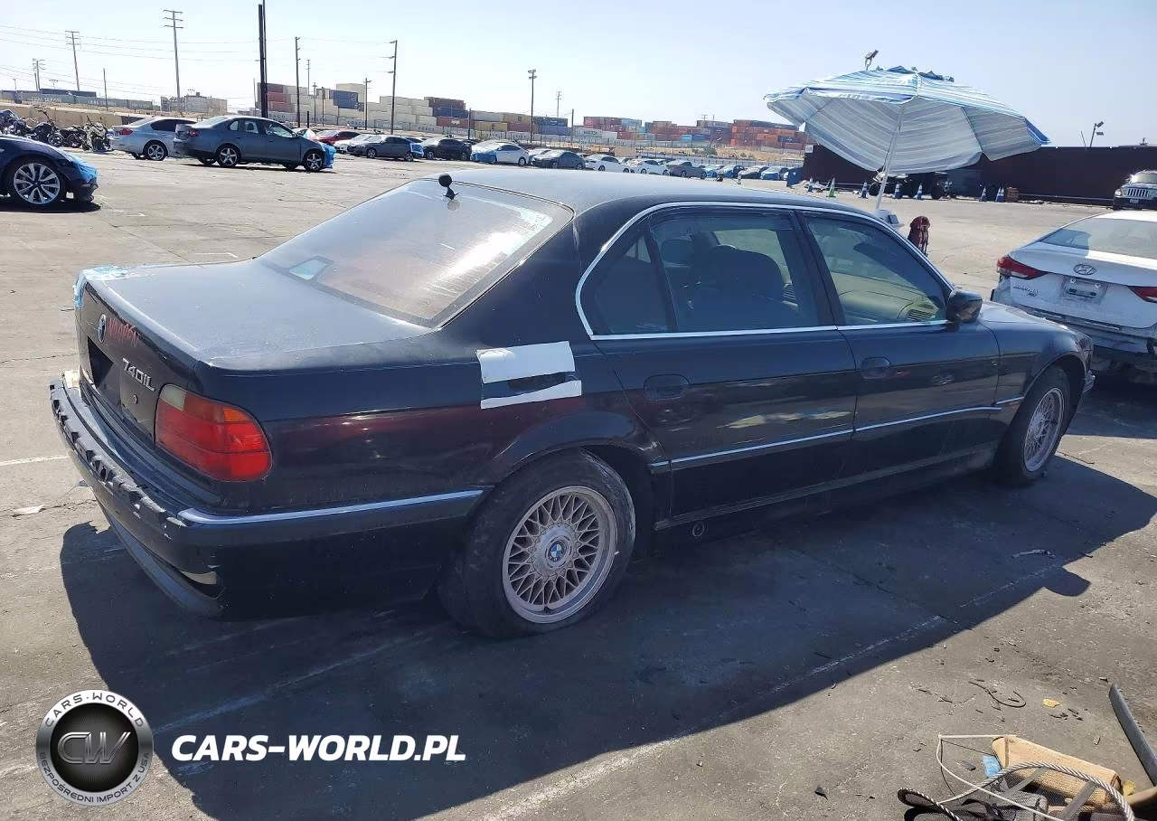 1997 BMW 740 Il VIN:WBAGJ8328VDM03762 - 3