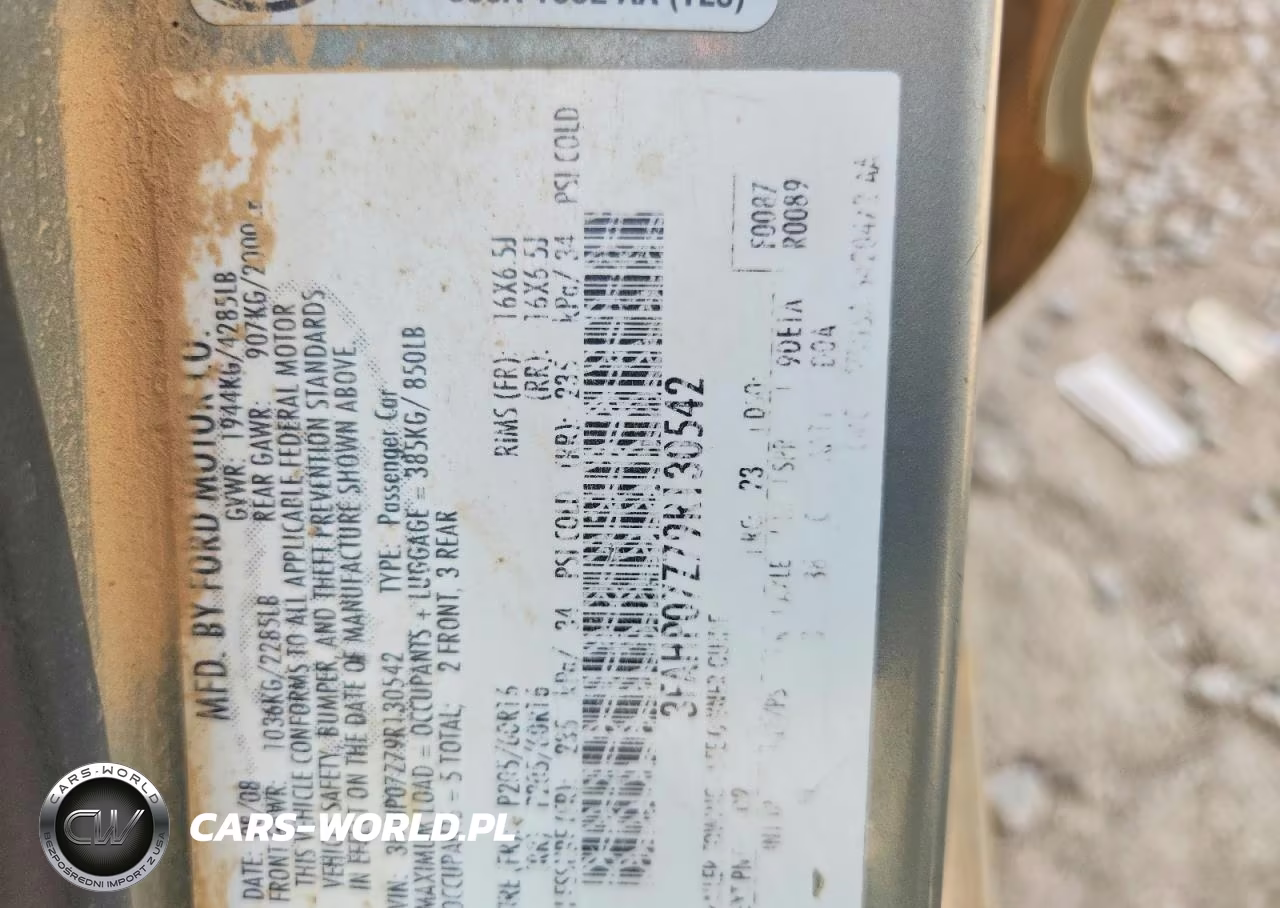2009 Ford Fusion Se VIN:3FAHP07Z79R130542 - 12