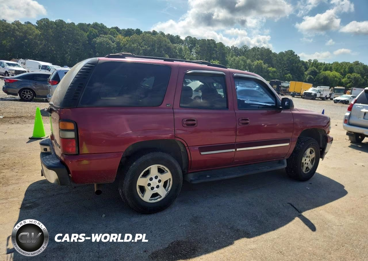 2005 Chevrolet Tahoe K1500 VIN:1GNEK13T25R143876 - 3