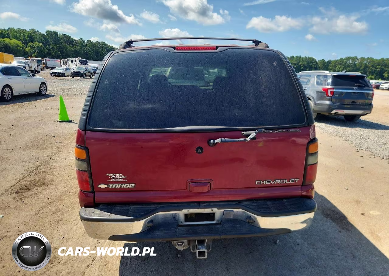 2005 Chevrolet Tahoe K1500 VIN:1GNEK13T25R143876 - 6