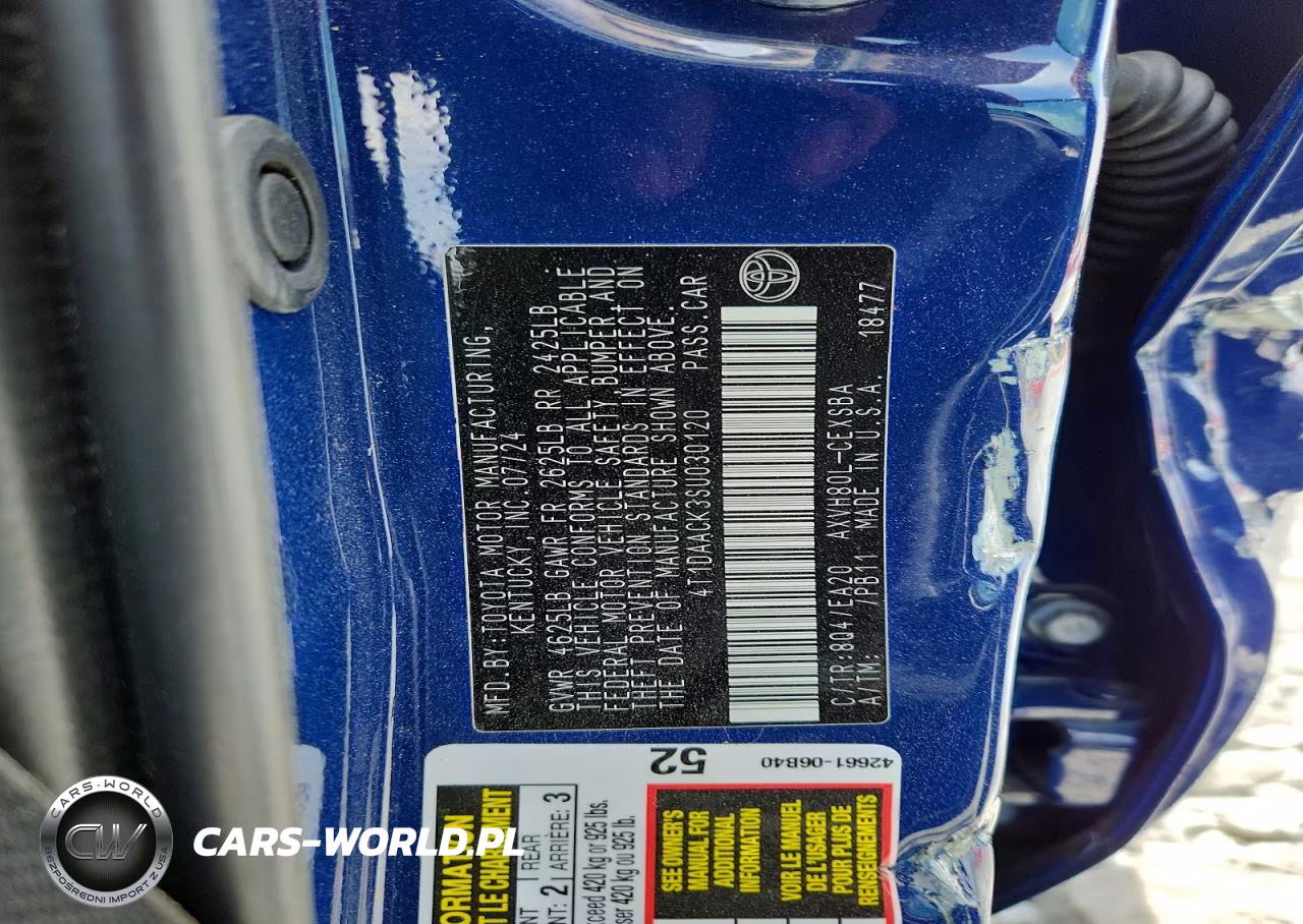 2025 Toyota Camry Se VIN:4T1DAACK3SU030120 - 12